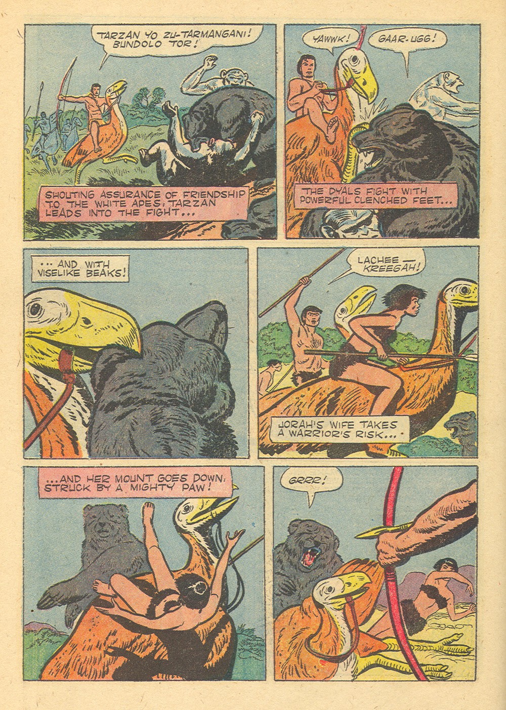 Read online Tarzan (1948) comic -  Issue #65 - 6