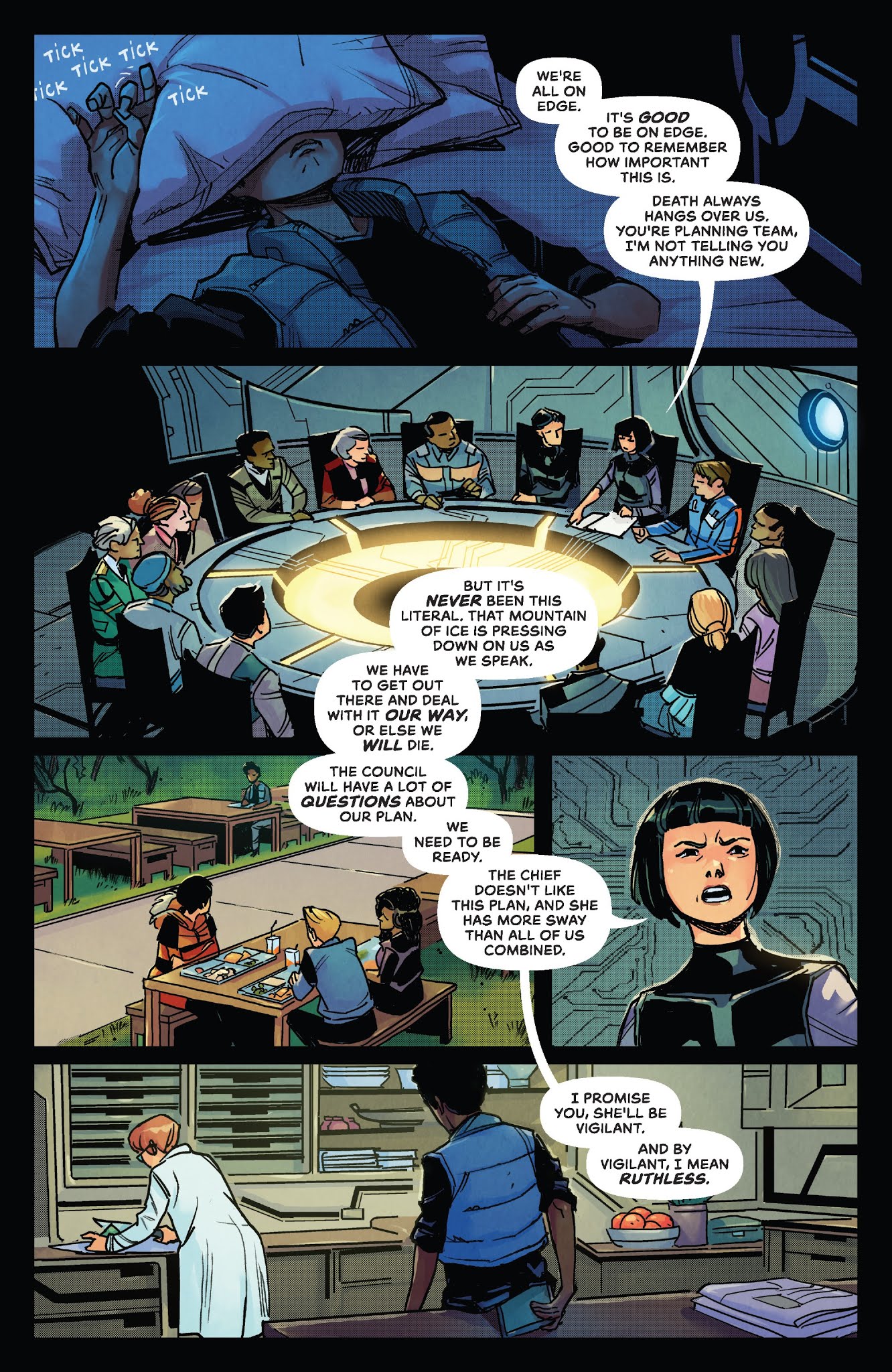 Read online Outpost Zero comic -  Issue #4 - 9