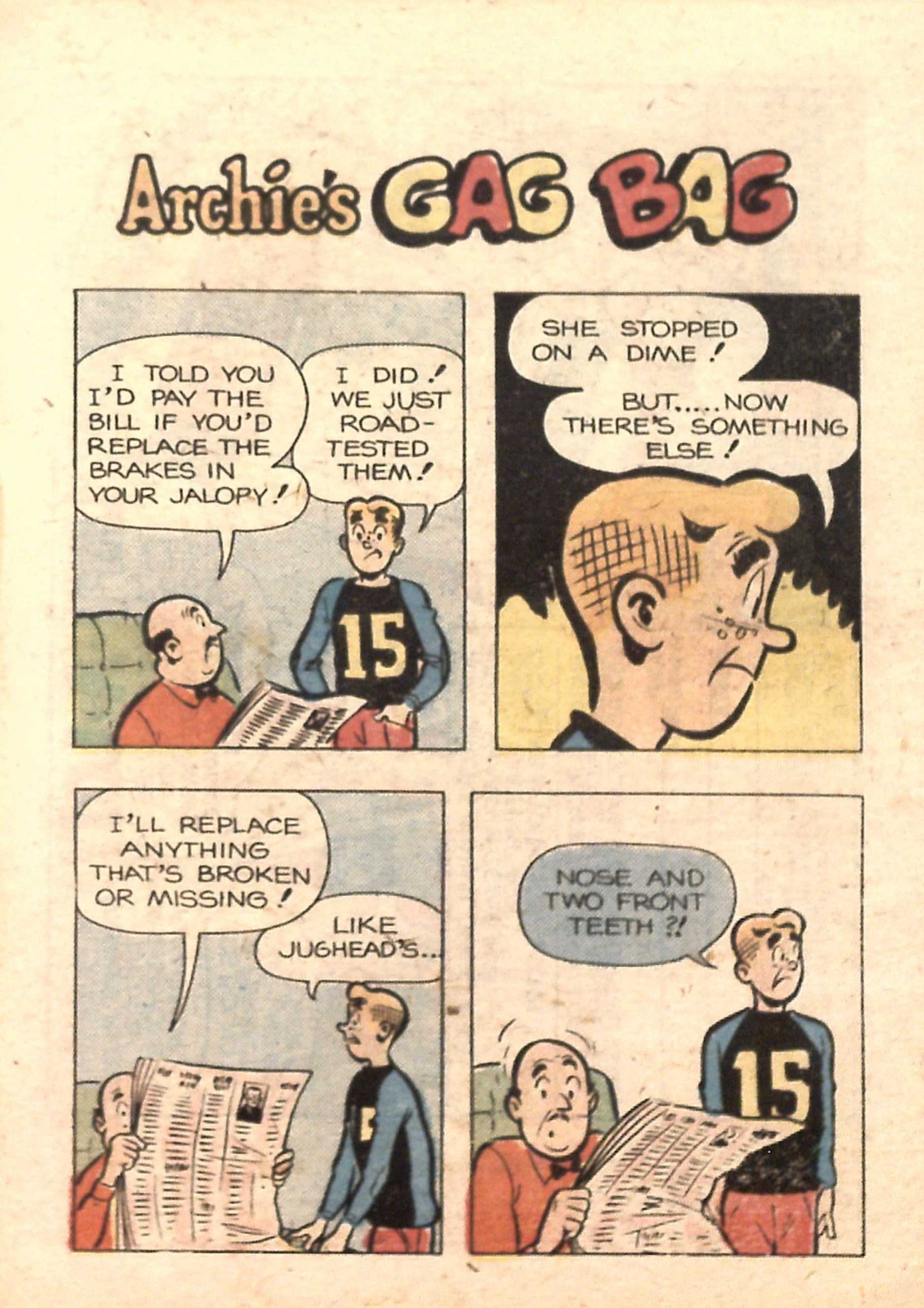 Read online Archie...Archie Andrews, Where Are You? Digest Magazine comic -  Issue #7 - 145