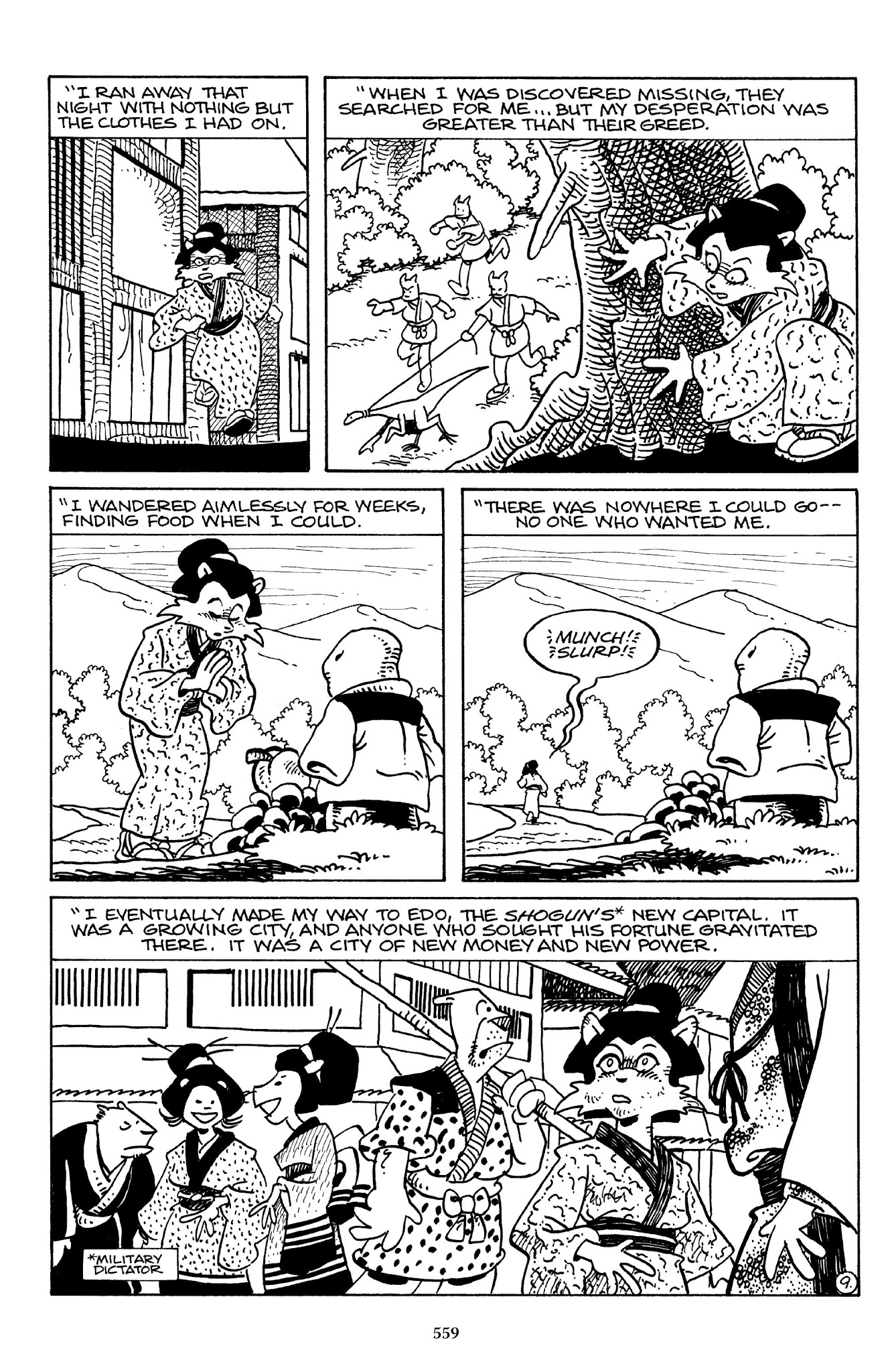 Read online The Usagi Yojimbo Saga comic -  Issue # TPB 3 - 554