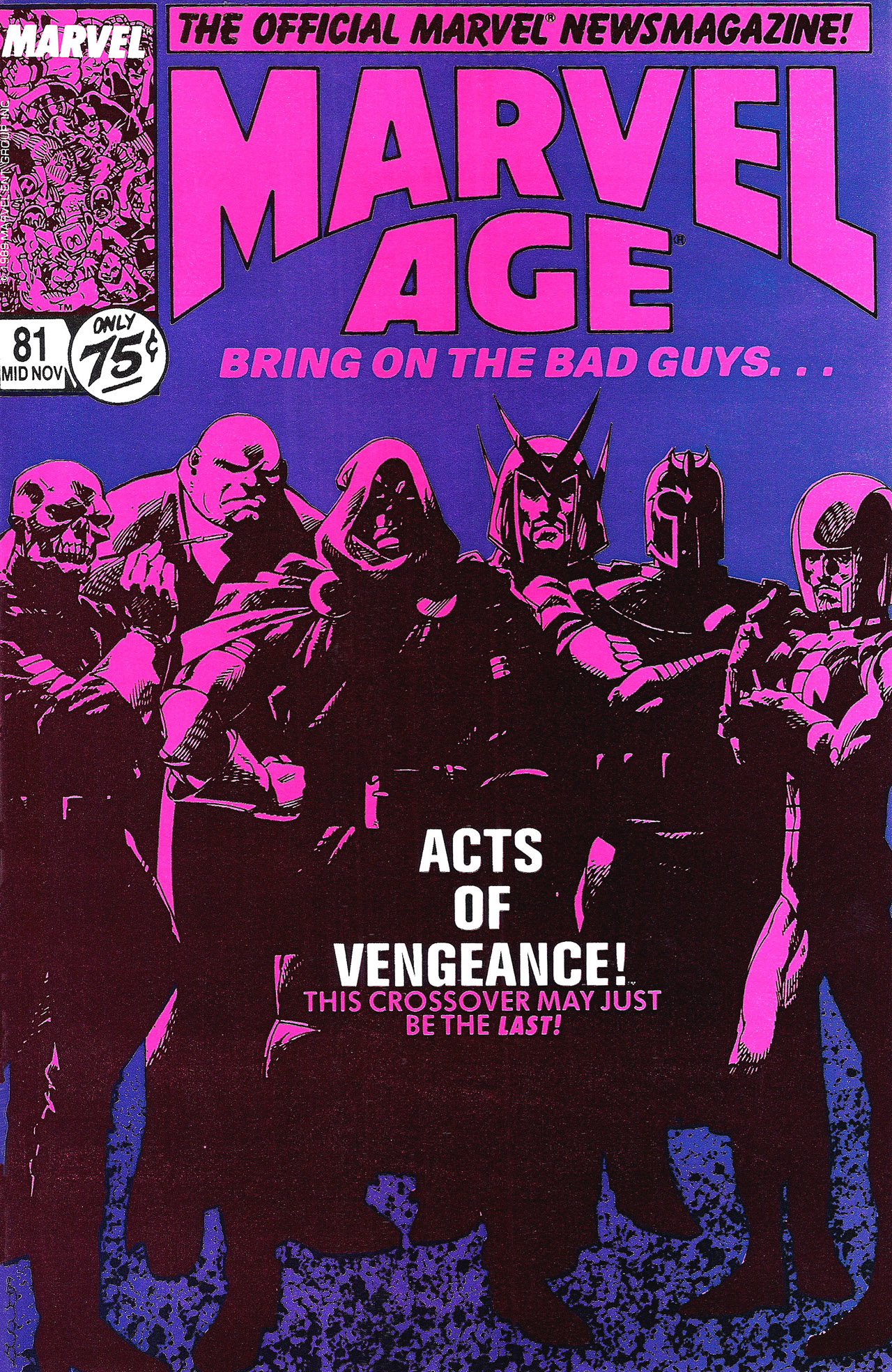 Read online Marvel Age comic -  Issue #81 - 1