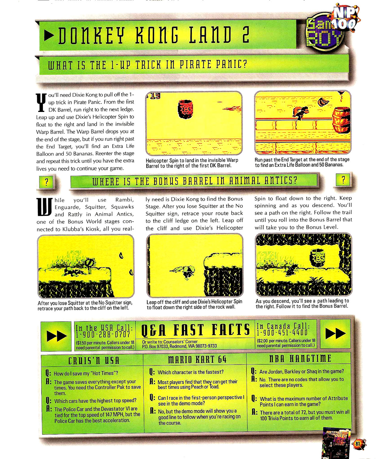 Read online Nintendo Power comic -  Issue #100 - 92