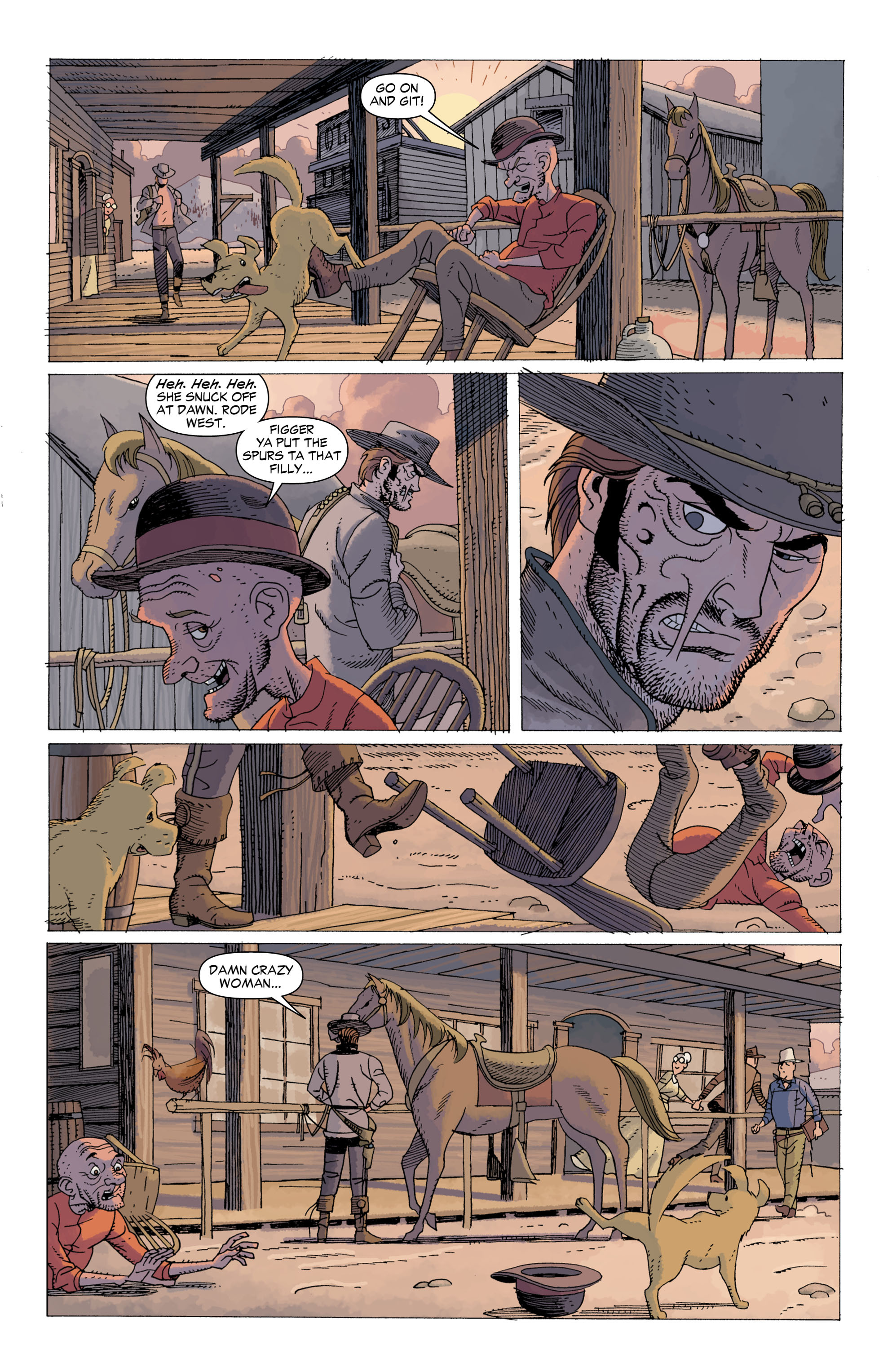Read online Jonah Hex (2006) comic -  Issue #50 - 8