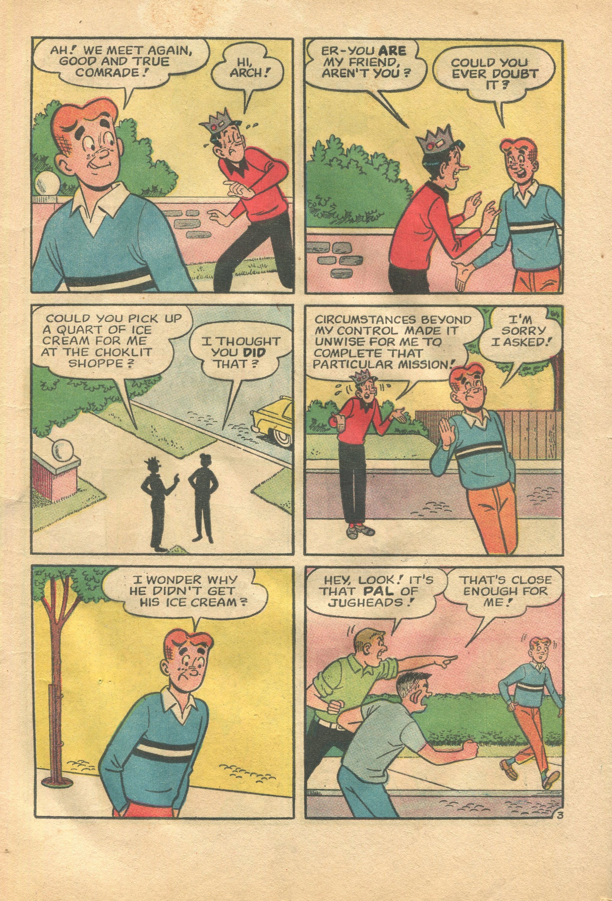 Read online Archie's Pal Jughead comic -  Issue #113 - 5