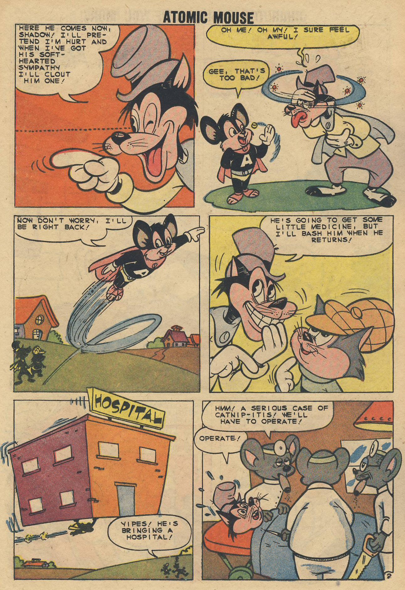 Read online Atomic Mouse comic -  Issue #36 - 12