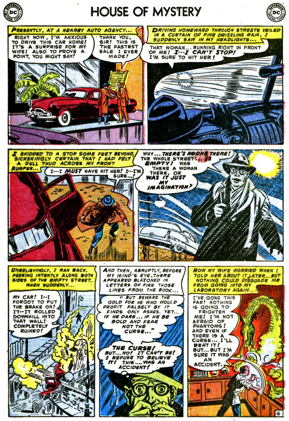 Read online House of Mystery (1951) comic -  Issue #15 - 16