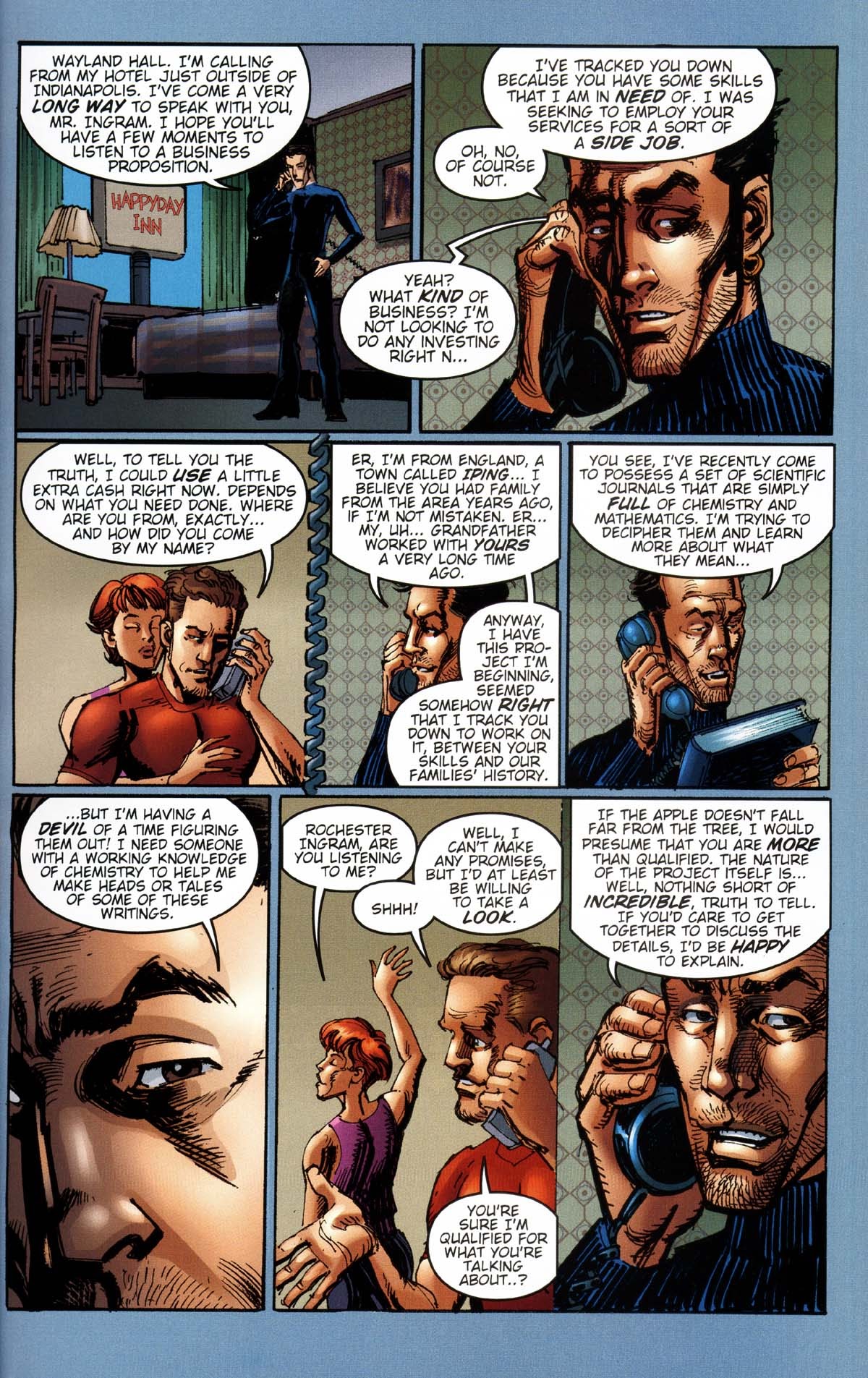 Read online Legacy of the Invisible Man comic -  Issue # Full - 15