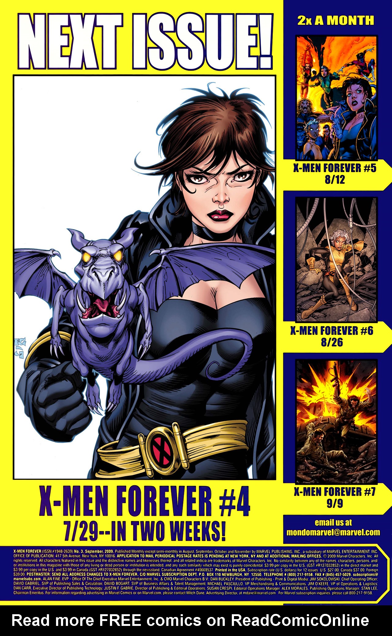 Read online X-Men Forever (2009) comic -  Issue #3 - 25