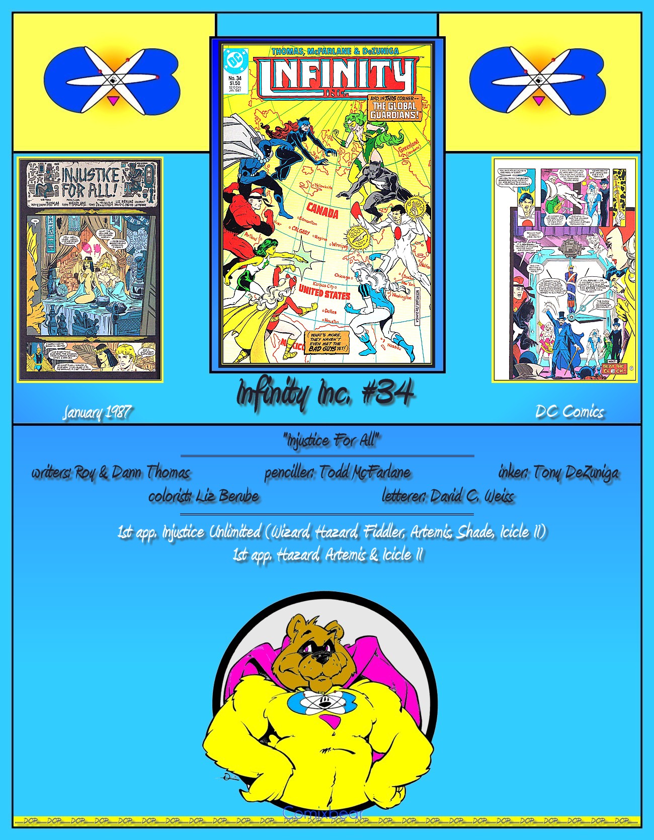 Read online Infinity Inc. (1984) comic -  Issue #34 - 37