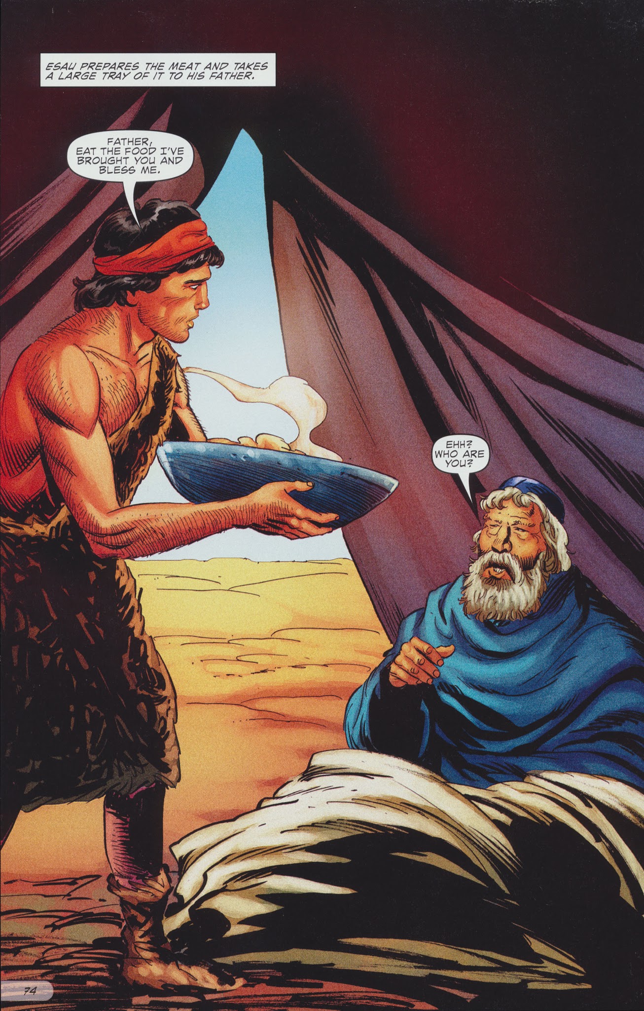 Read online The Action Bible comic -  Issue # TPB 1 - 78