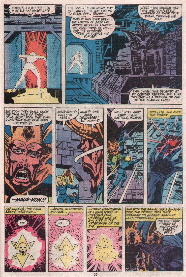 Read online Shogun Warriors comic -  Issue #20 - 17