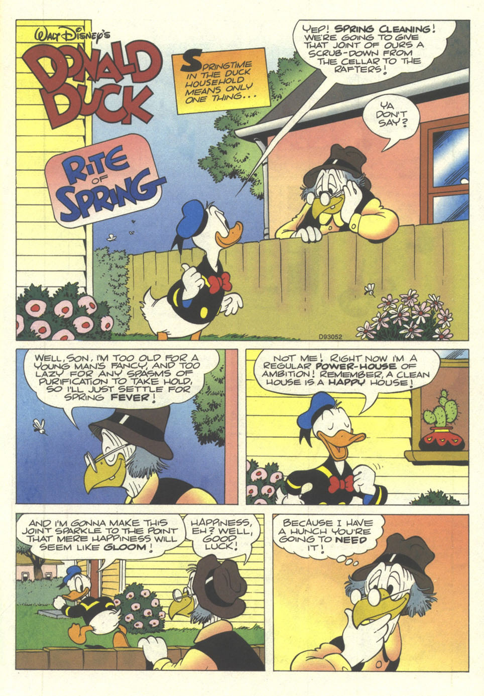 Read online Walt Disney's Comics and Stories comic -  Issue #597 - 2