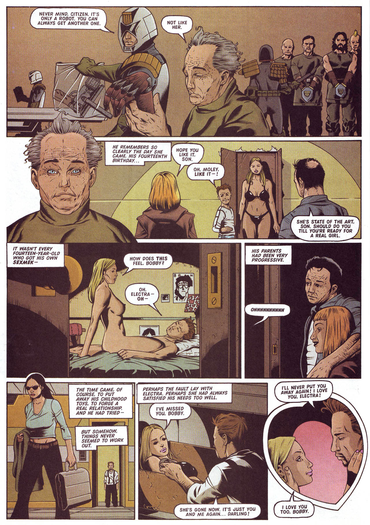 Read online Judge Dredd Megazine (vol. 3) comic -  Issue #61 - 16