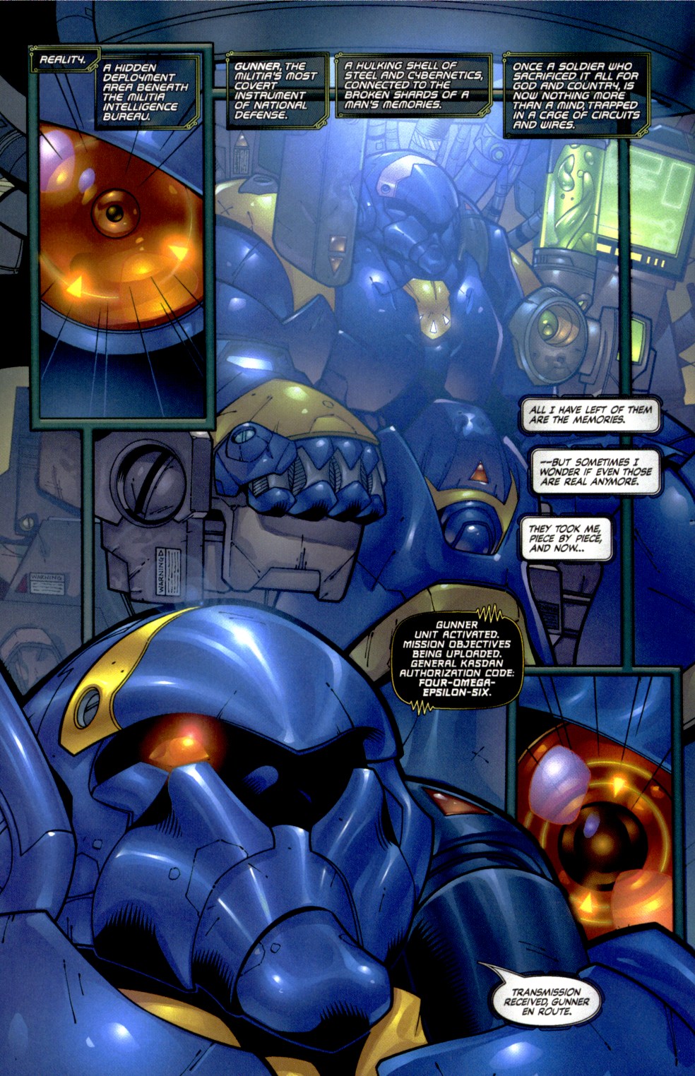 Read online E.V.E. ProtoMecha comic -  Issue #2 - 8