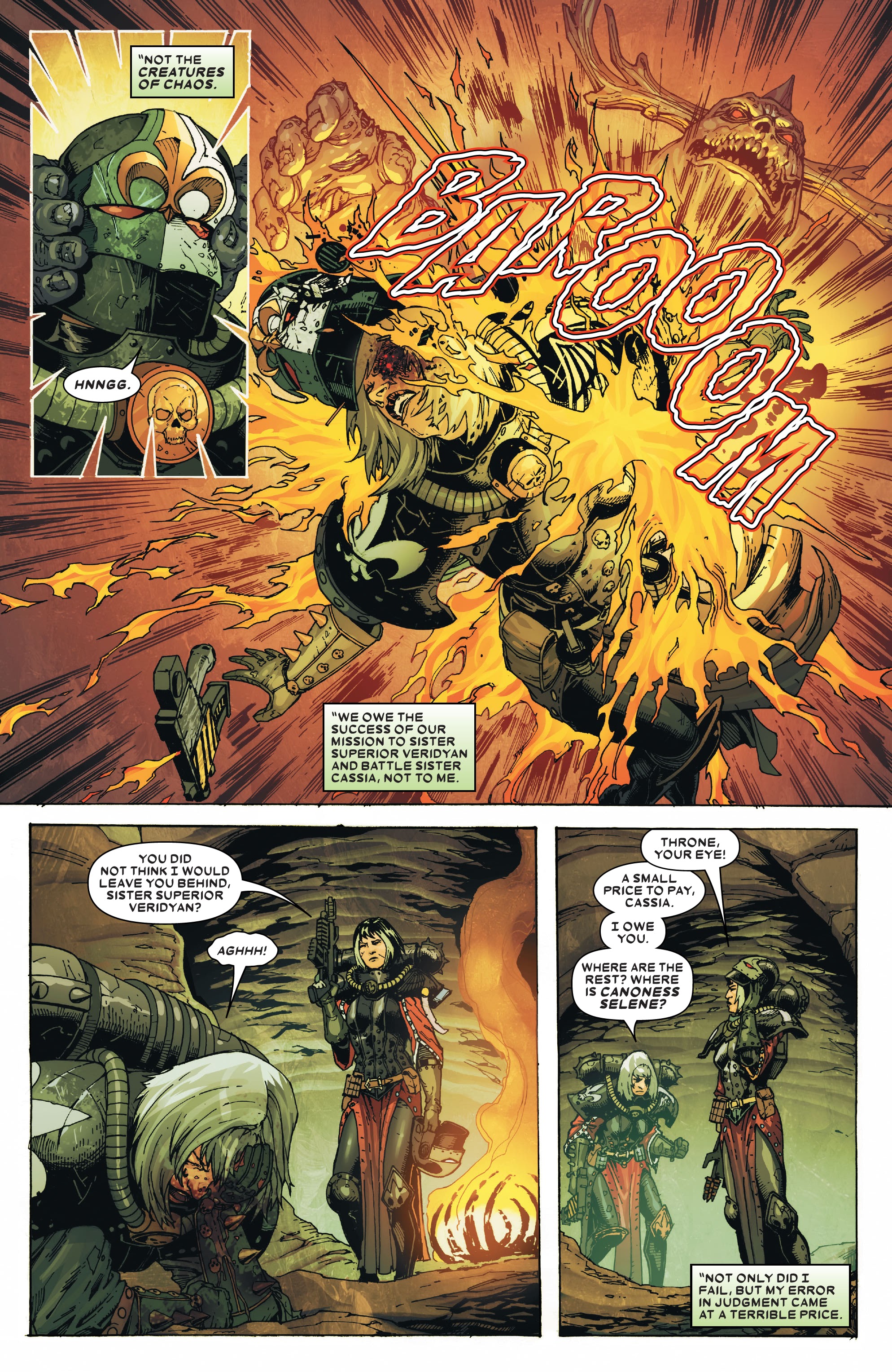 Read online Warhammer 40,000: Sisters Of Battle comic -  Issue #3 - 3