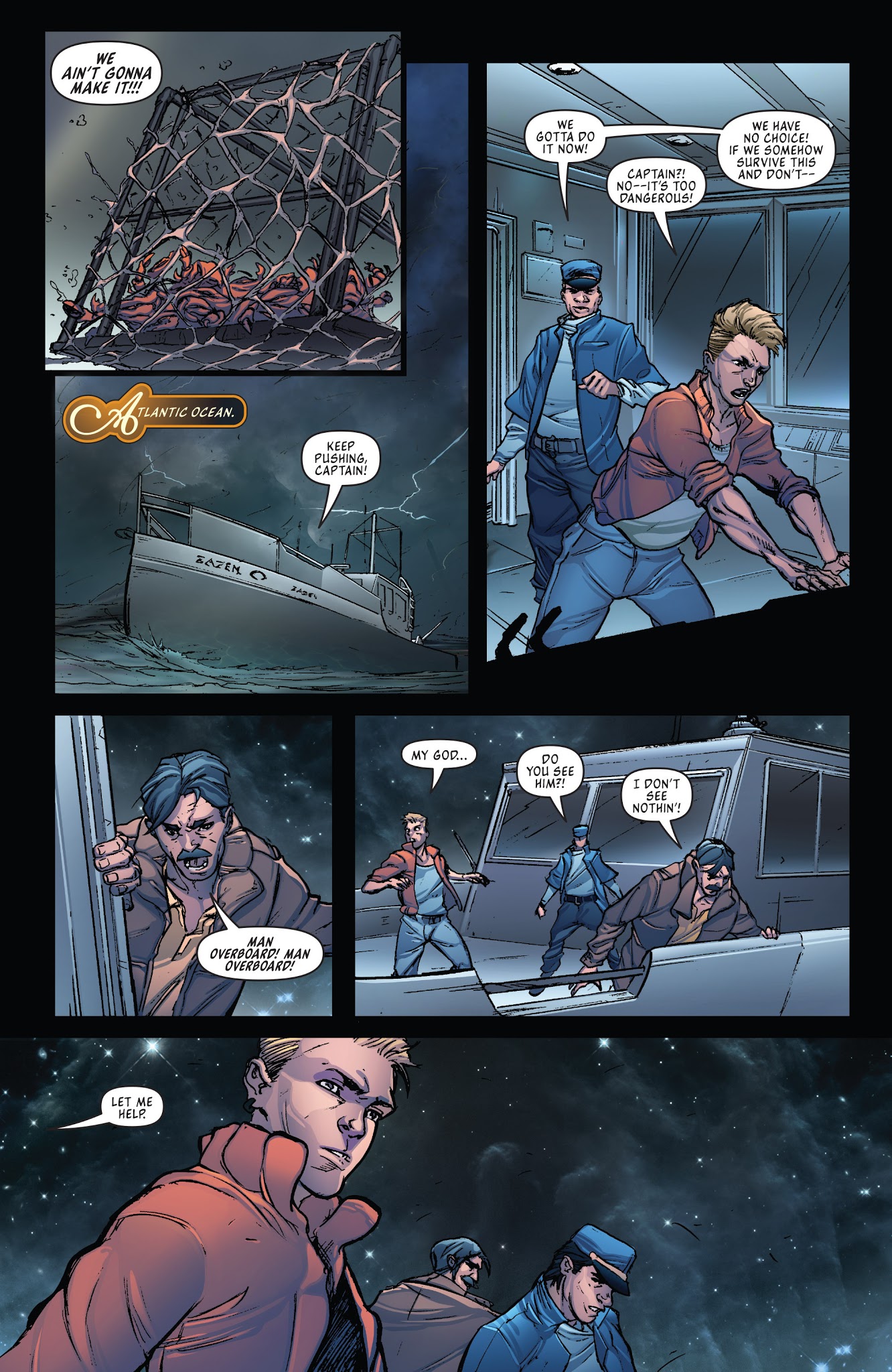 Read online Fathom Blue comic -  Issue #1 - 9