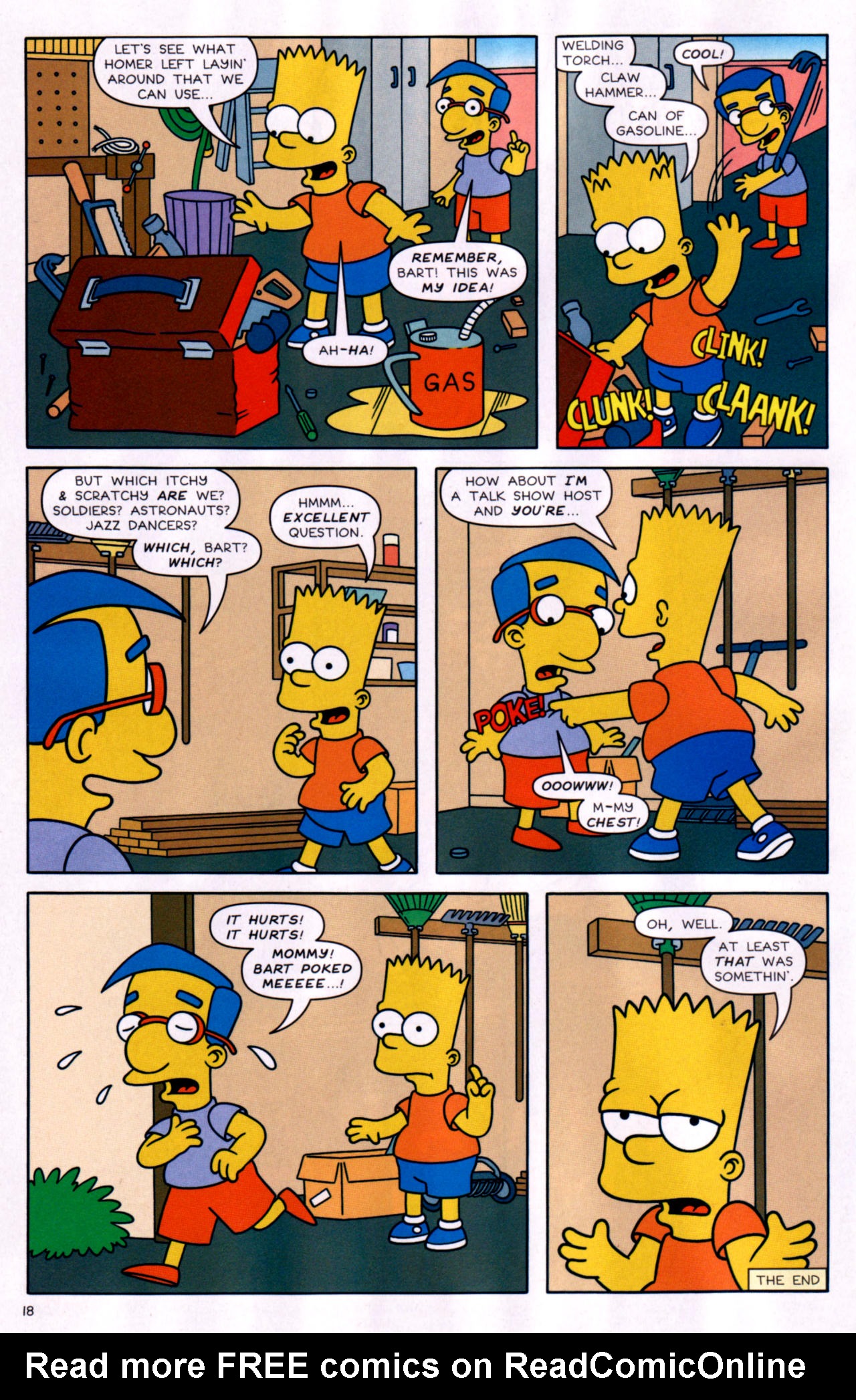 Read online Simpsons Comics Presents Bart Simpson comic -  Issue #35 - 16