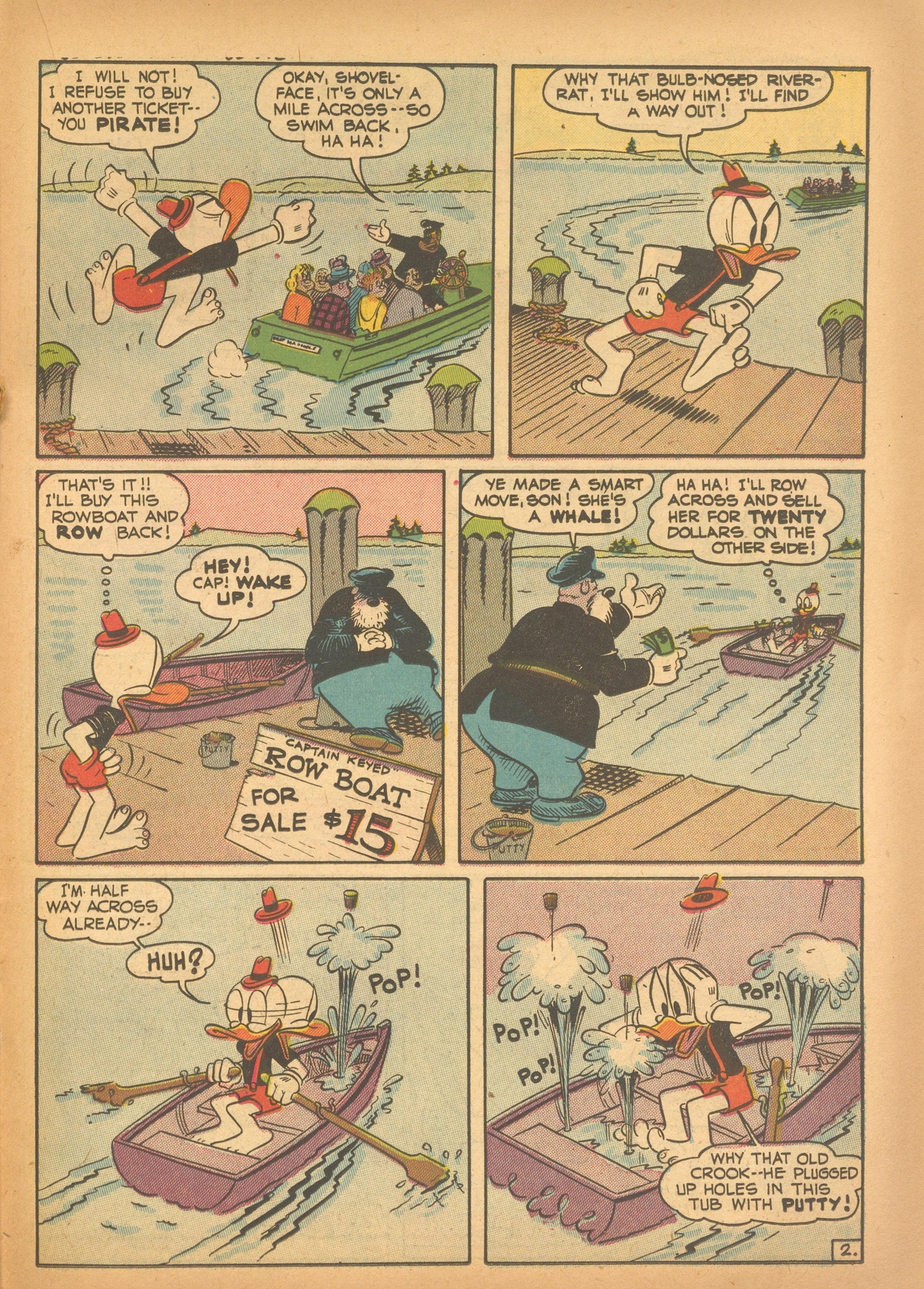 Read online Super Duck Comics comic -  Issue #30 - 33