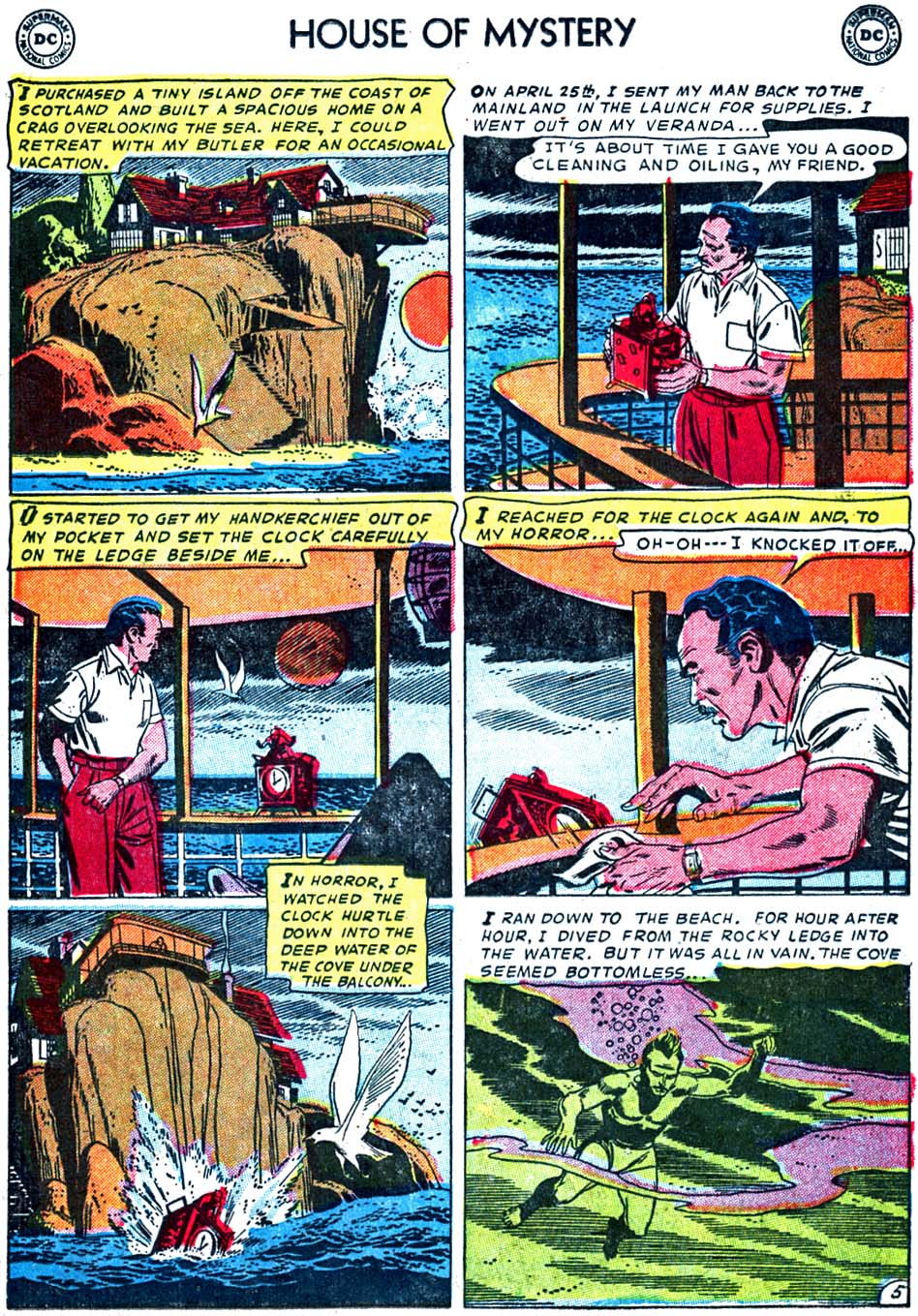 Read online House of Mystery (1951) comic -  Issue #11 - 15