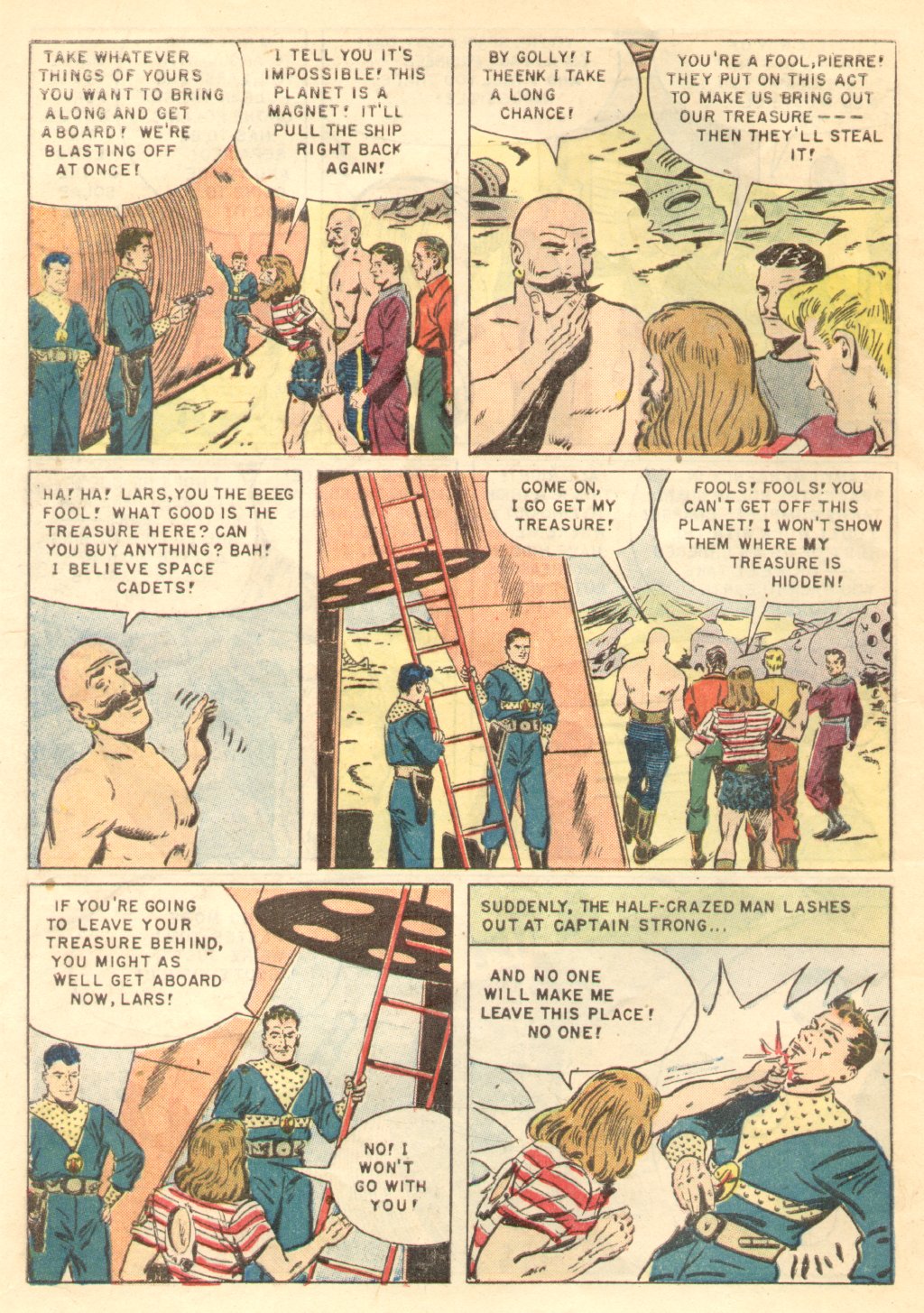 Read online Tom Corbett, Space Cadet comic -  Issue #8 - 32