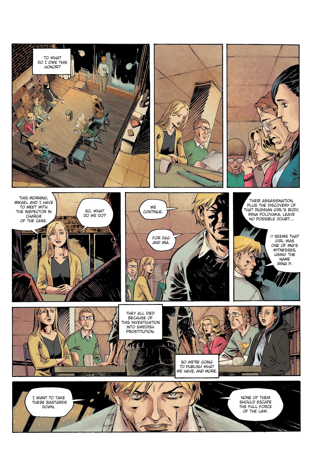 Millennium: The Girl Who Played With Fire issue 1 - Page 42