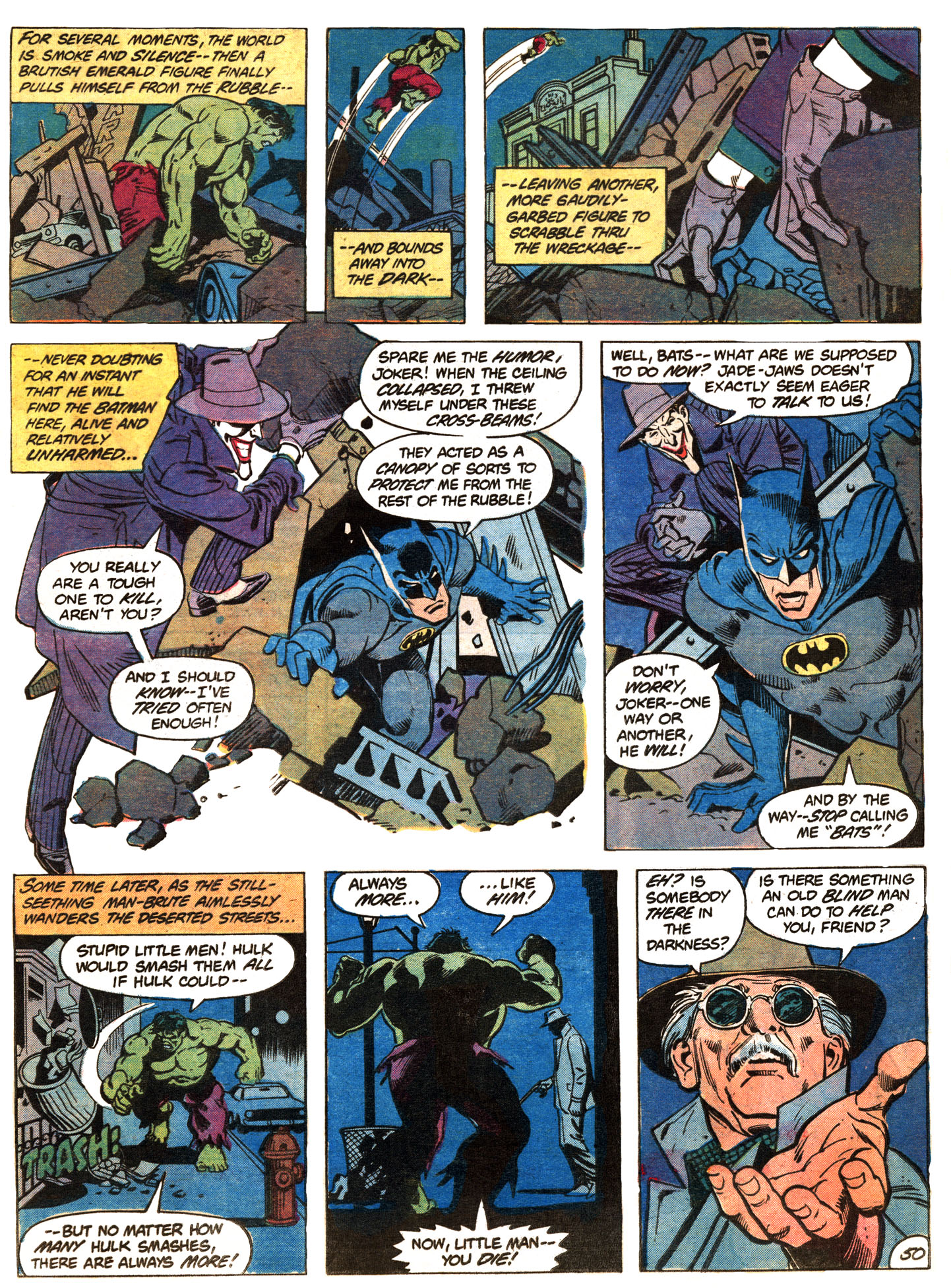 Read online Batman vs. The Incredible Hulk comic -  Issue # Full - 52