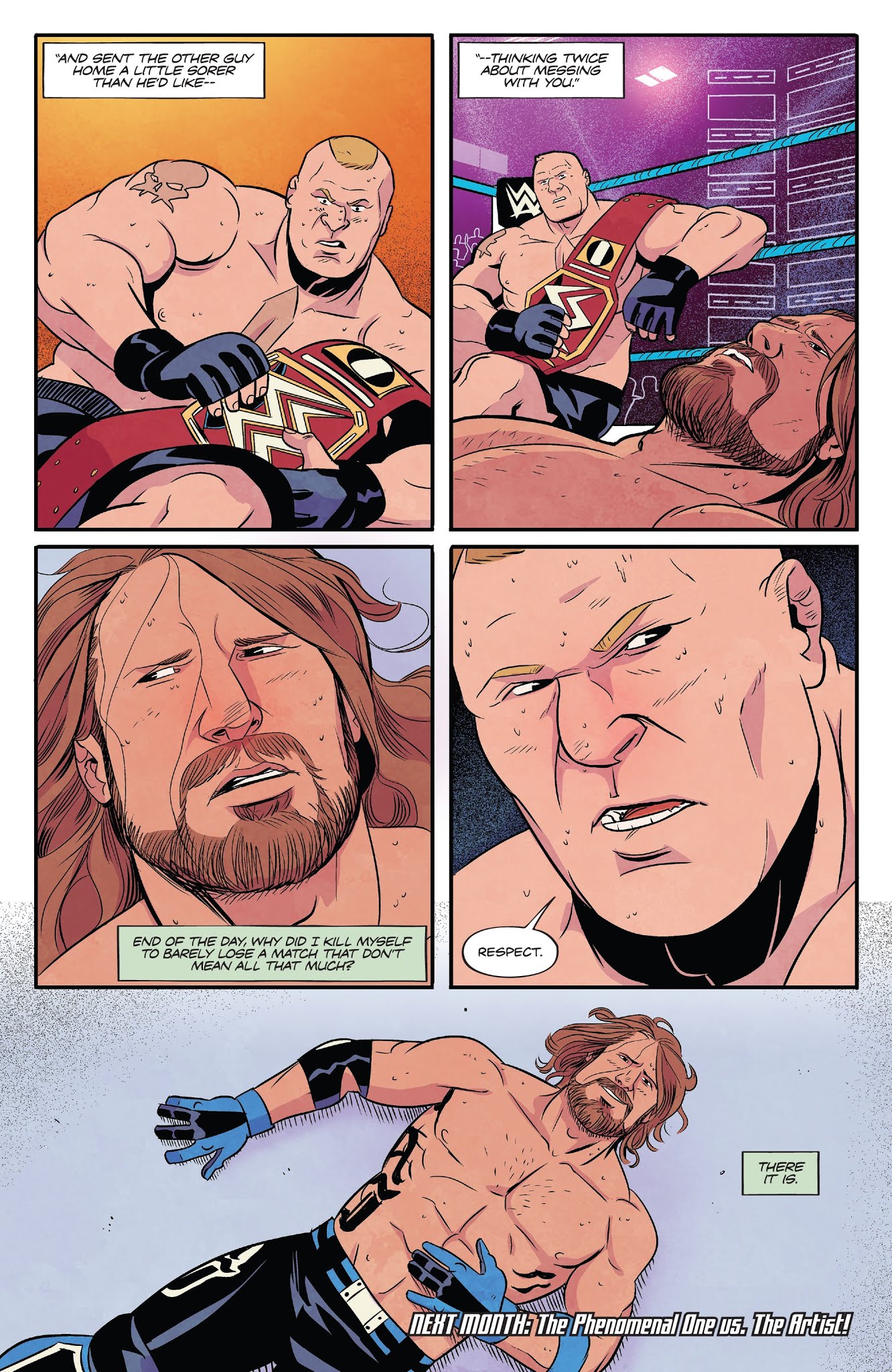 Read online WWE comic -  Issue #23 - 21