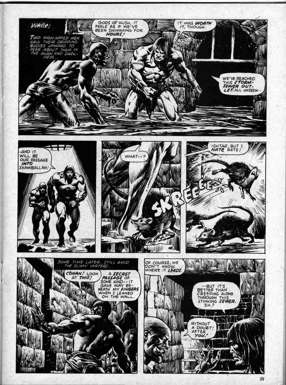 Read online The Savage Sword Of Conan comic -  Issue #59 - 29