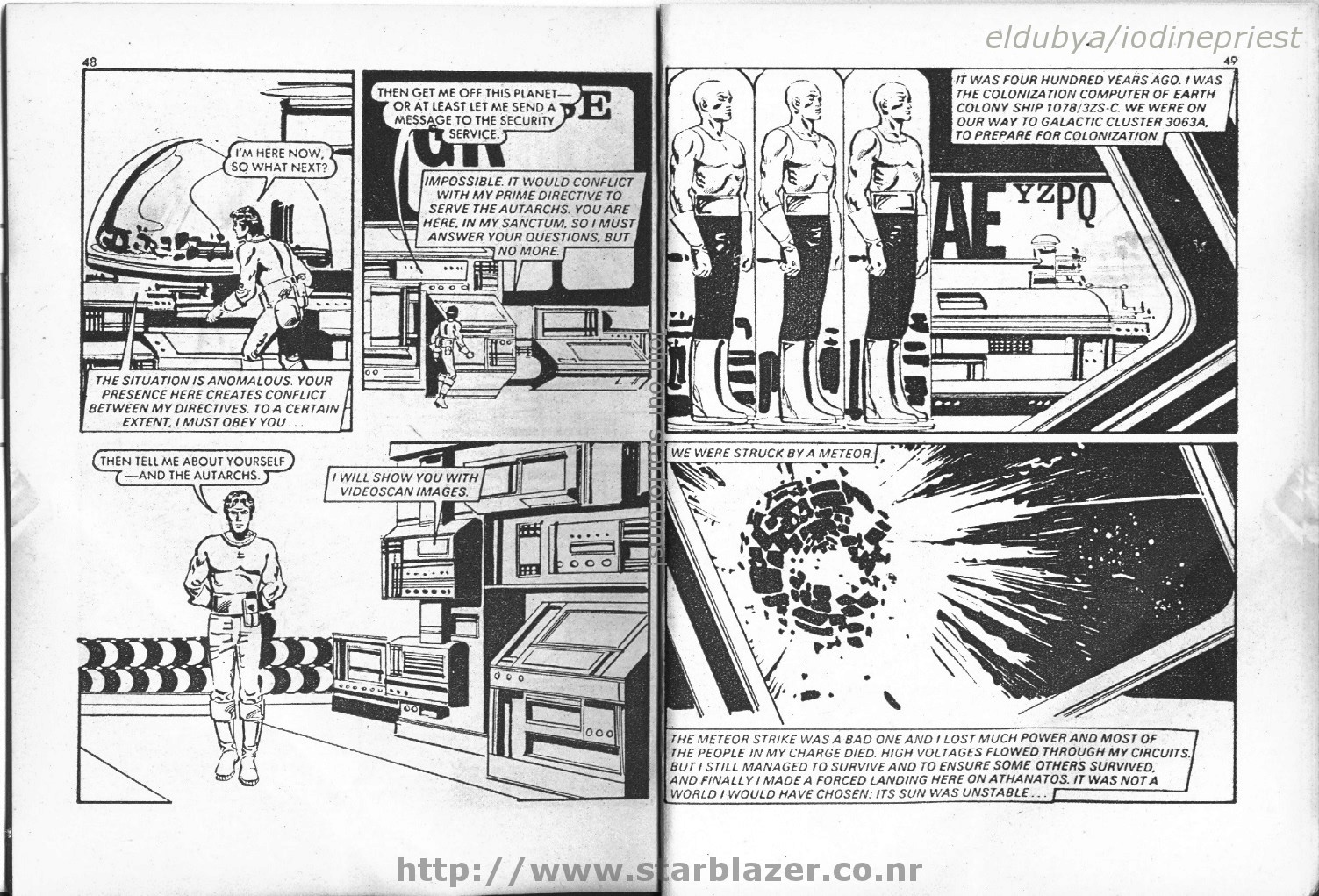 Read online Starblazer comic -  Issue #42 - 26