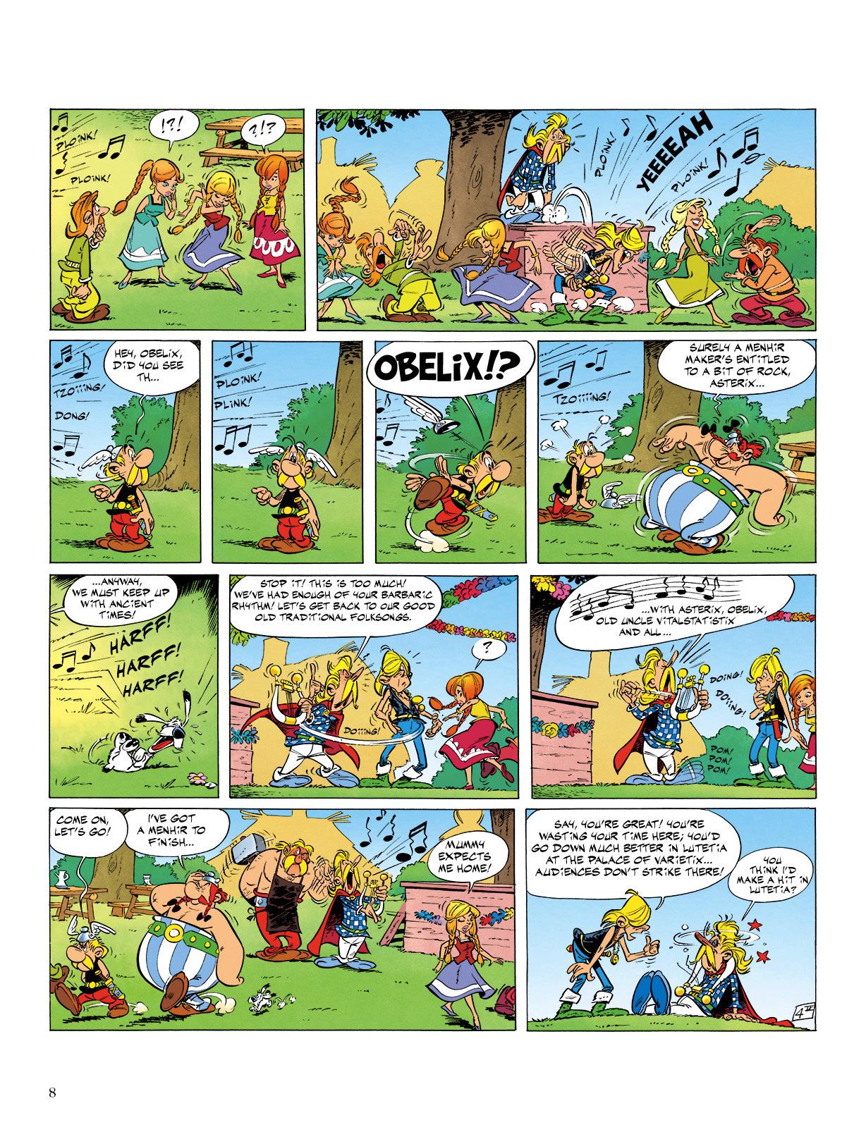 Read online Asterix comic -  Issue #9 - 9