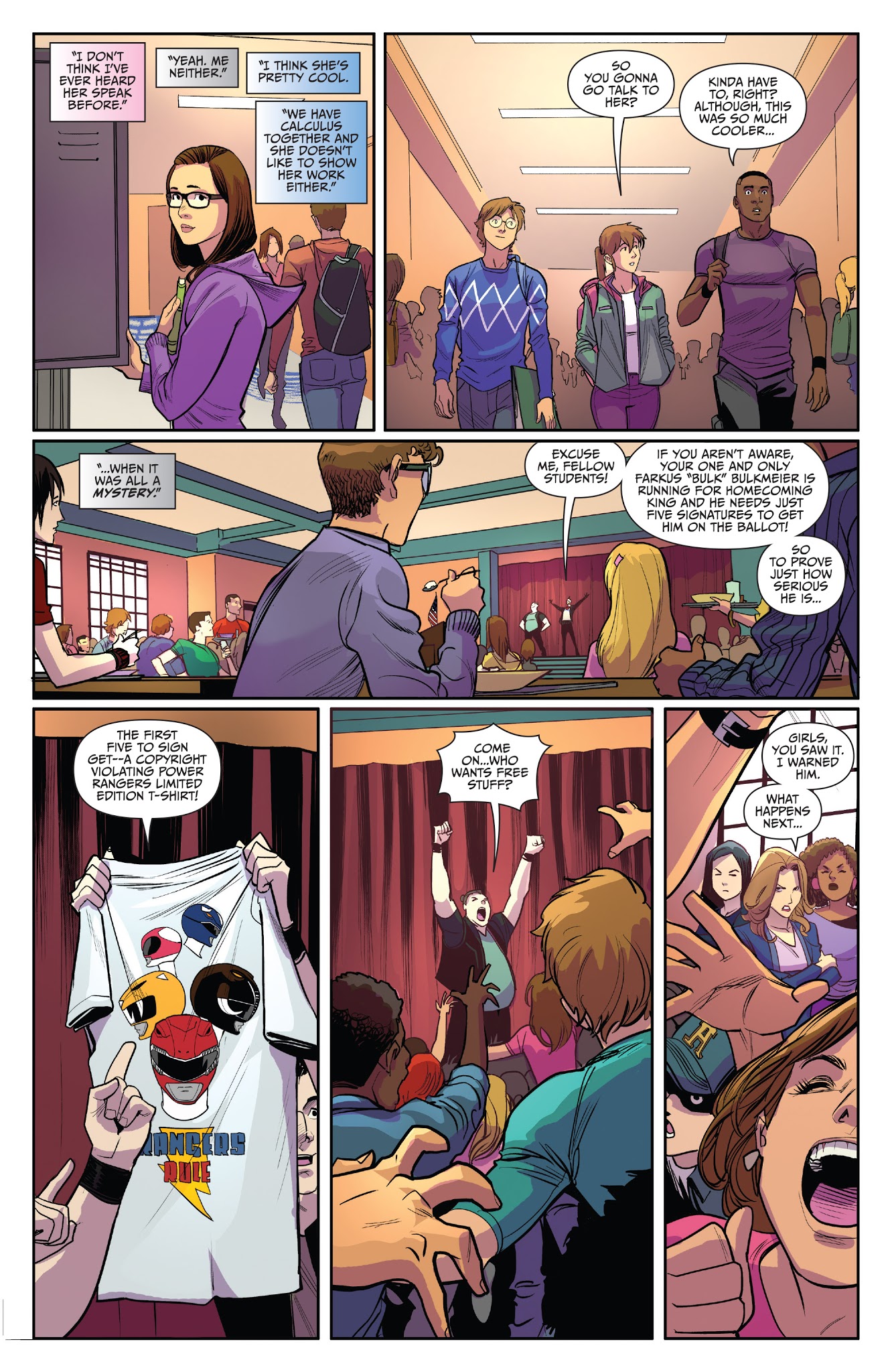 Read online Saban's Go Go Power Rangers comic -  Issue #6 - 8