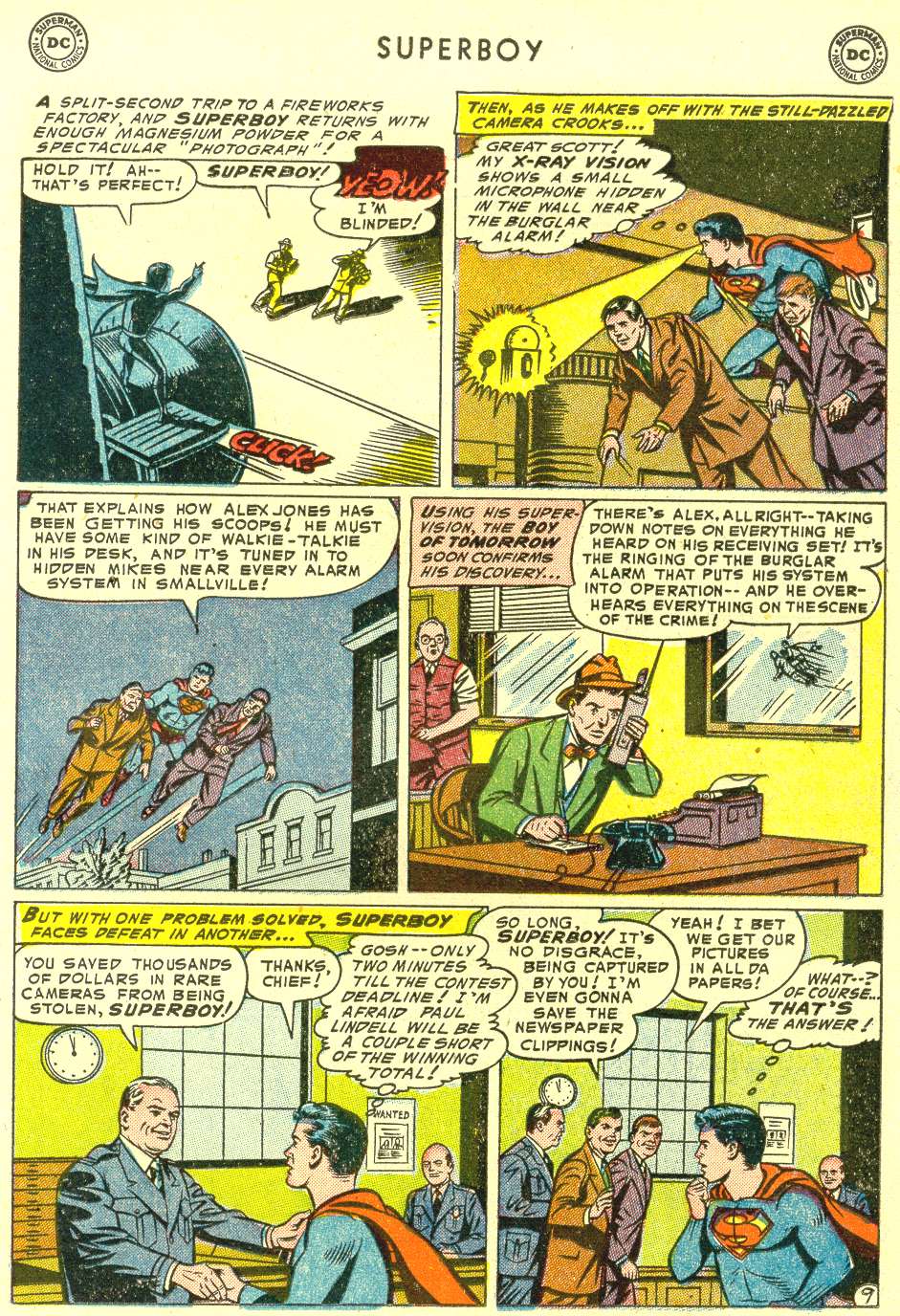 Read online Superboy (1949) comic -  Issue #31 - 20