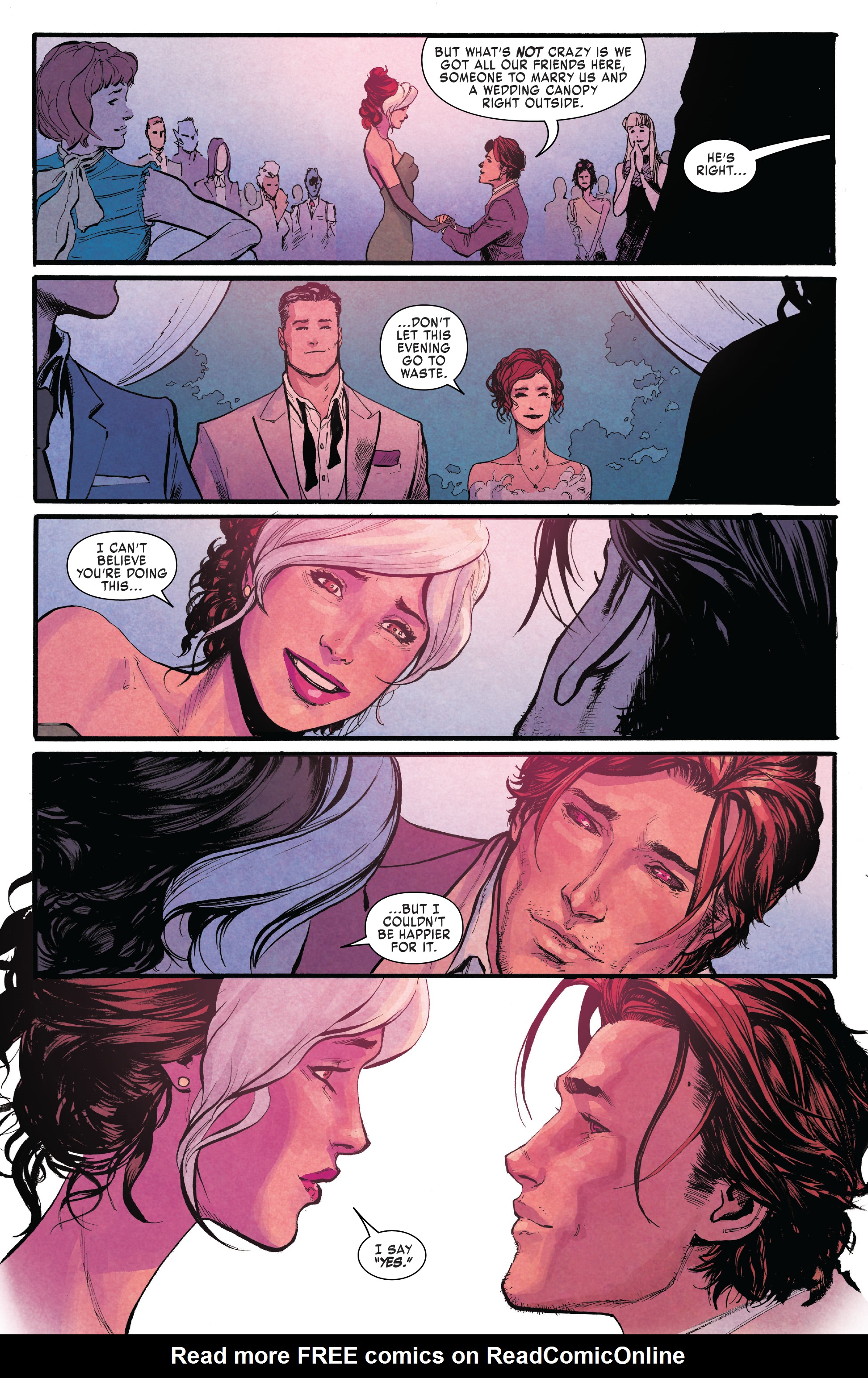 Read online X-Men Weddings comic -  Issue # TPB - 116