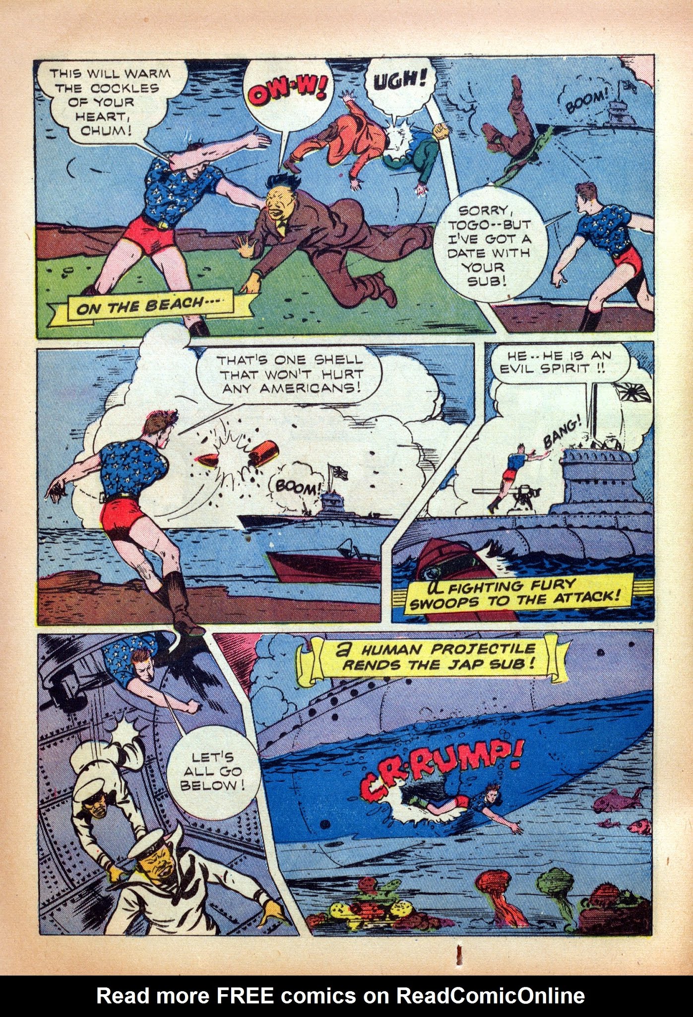 Read online Exciting Comics comic -  Issue #21 - 24