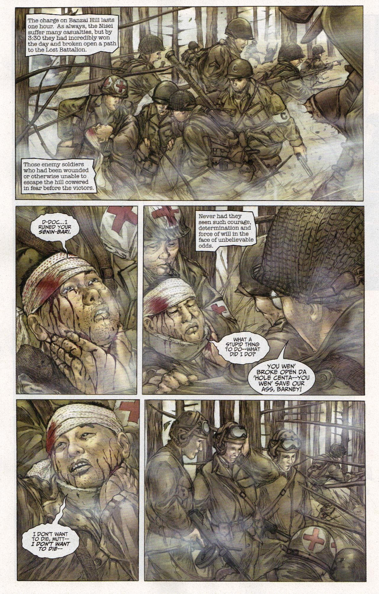 Read online Sgt. Rock: The Lost Battalion comic -  Issue #5 - 17