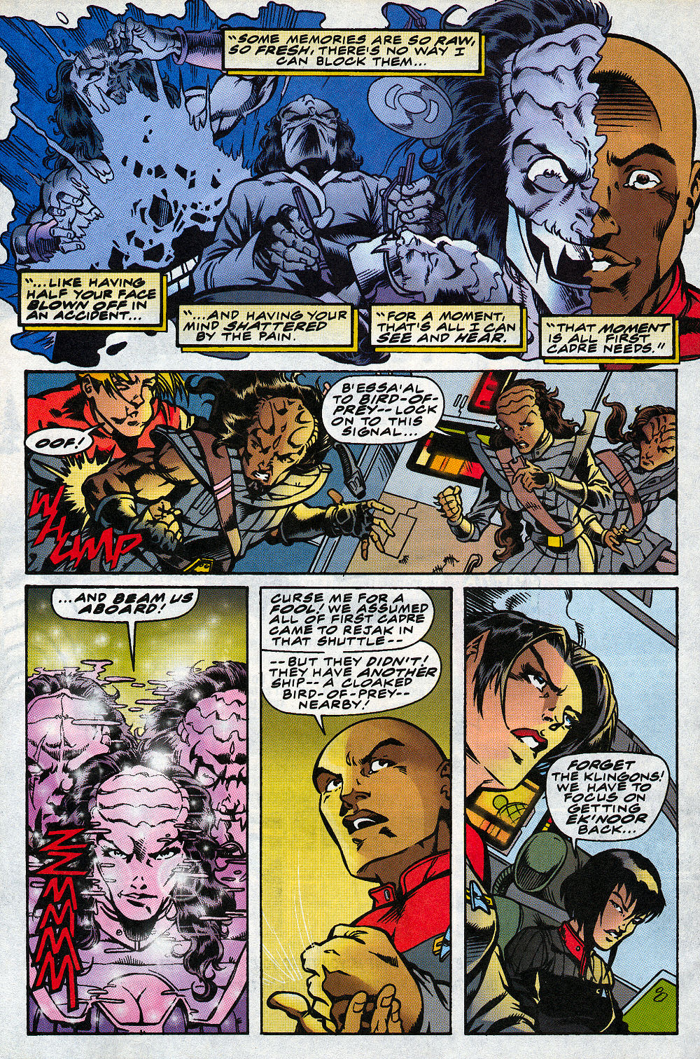 Read online Star Trek: Starfleet Academy (1996) comic -  Issue #19 - 21