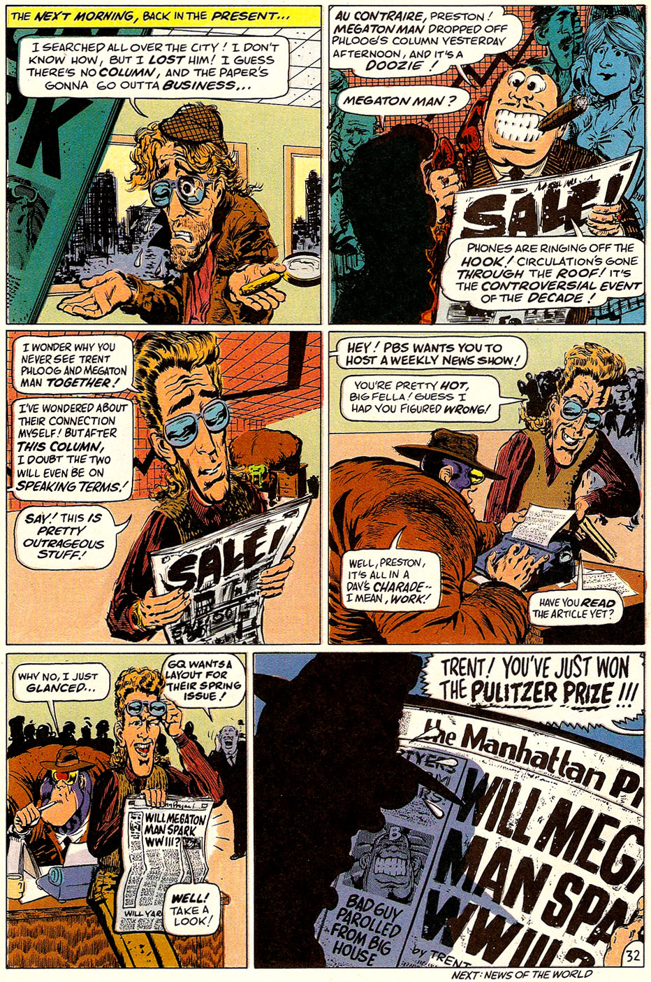 Read online Megaton Man comic -  Issue #3 - 34