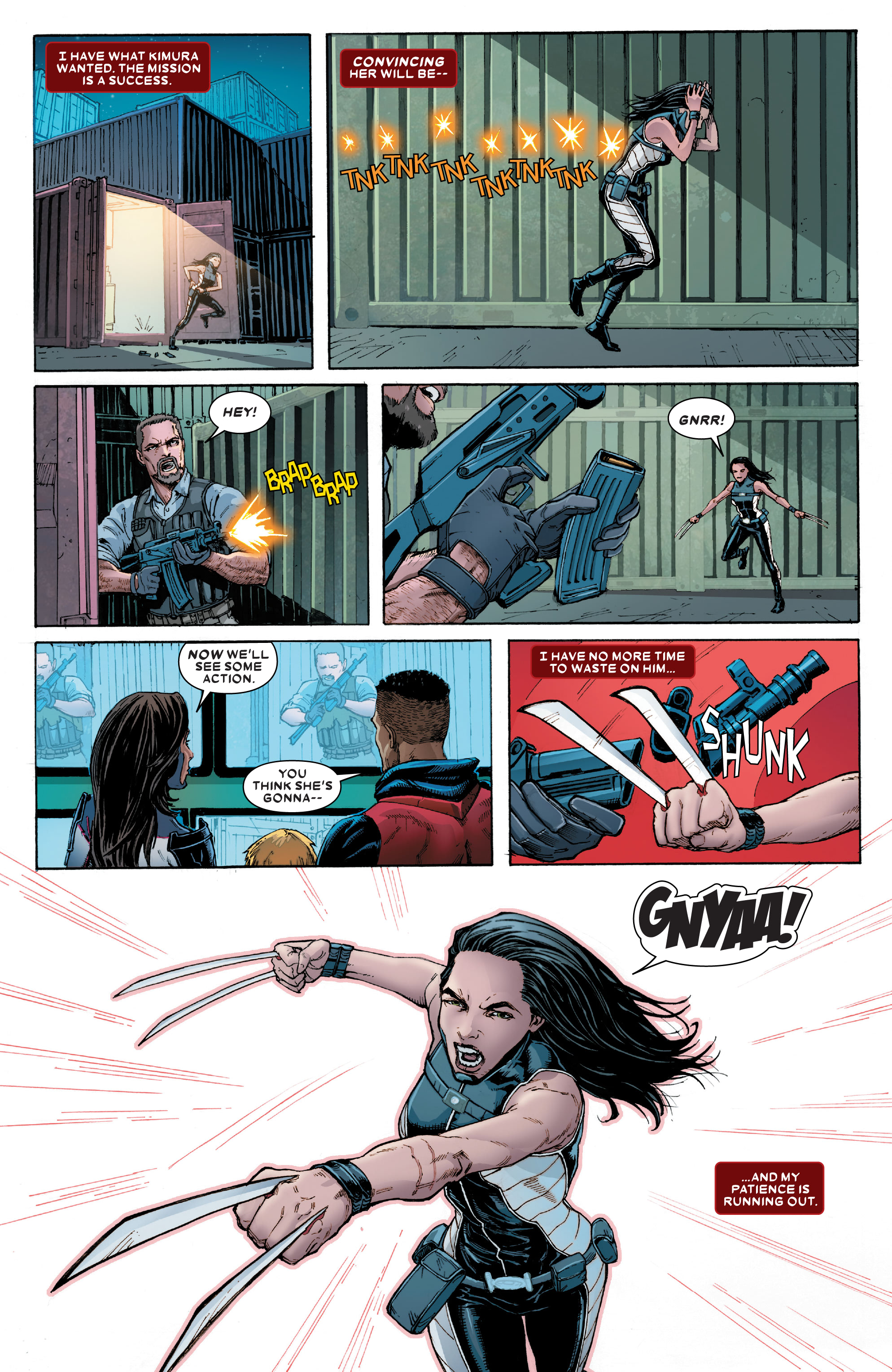 Read online X-23: Deadly Regenesis comic -  Issue #4 - 19