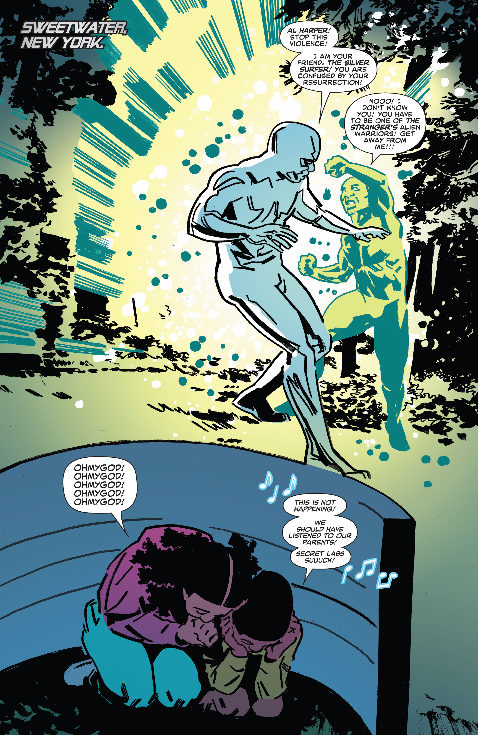 Read online Silver Surfer: Ghost Light comic -  Issue #2 - 3