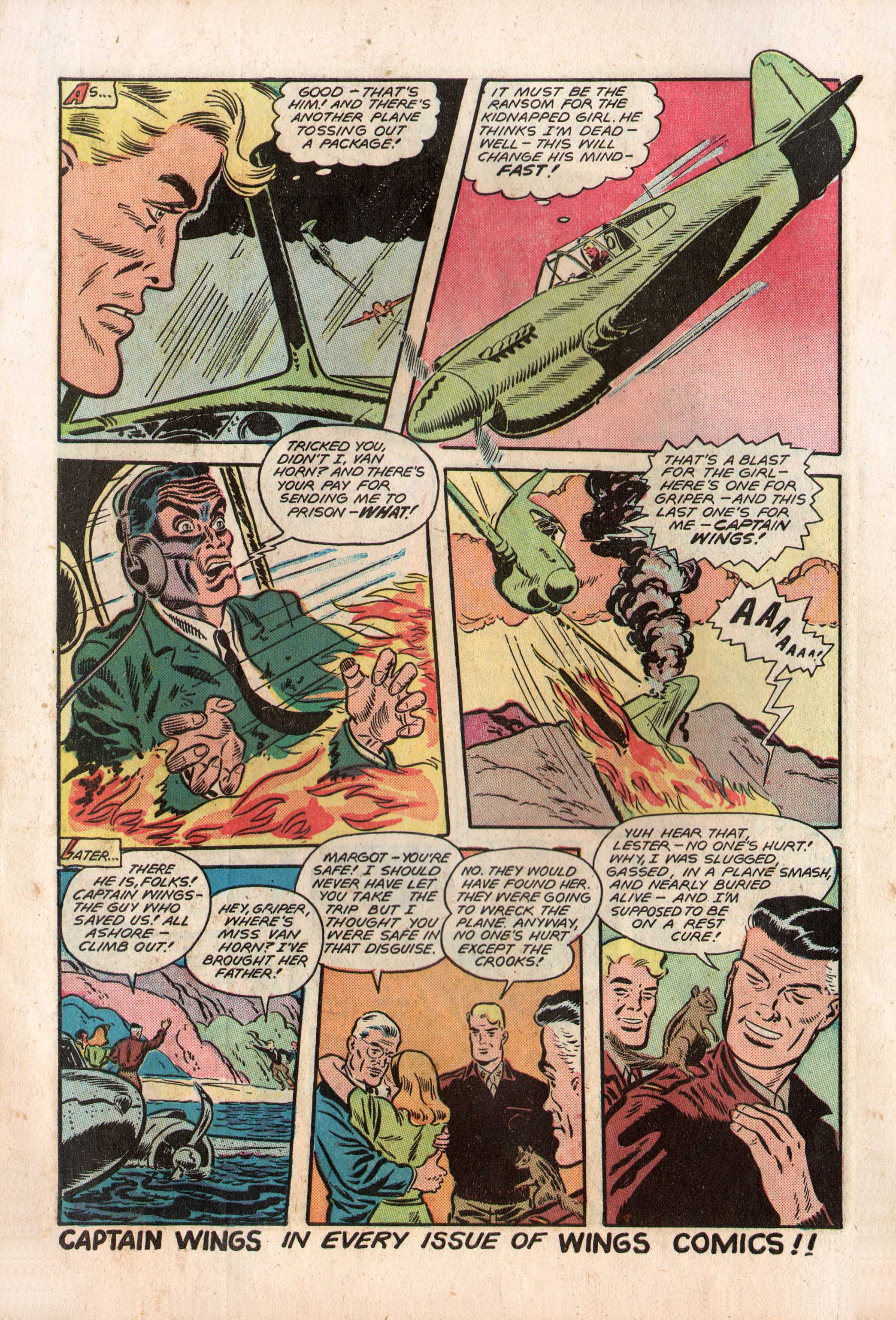 Read online Wings Comics comic -  Issue #93 - 12
