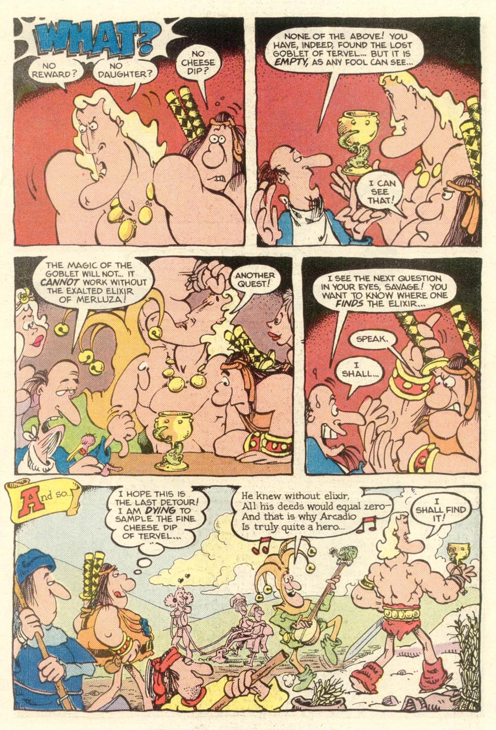 Read online Sergio Aragonés Groo the Wanderer comic -  Issue #11 - 7