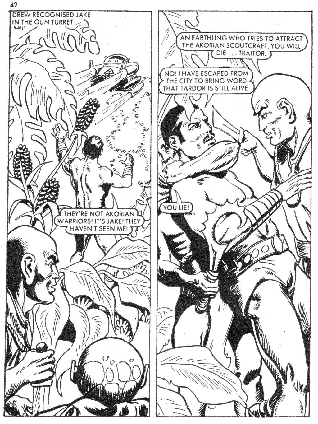 Read online Starblazer comic -  Issue #6 - 42