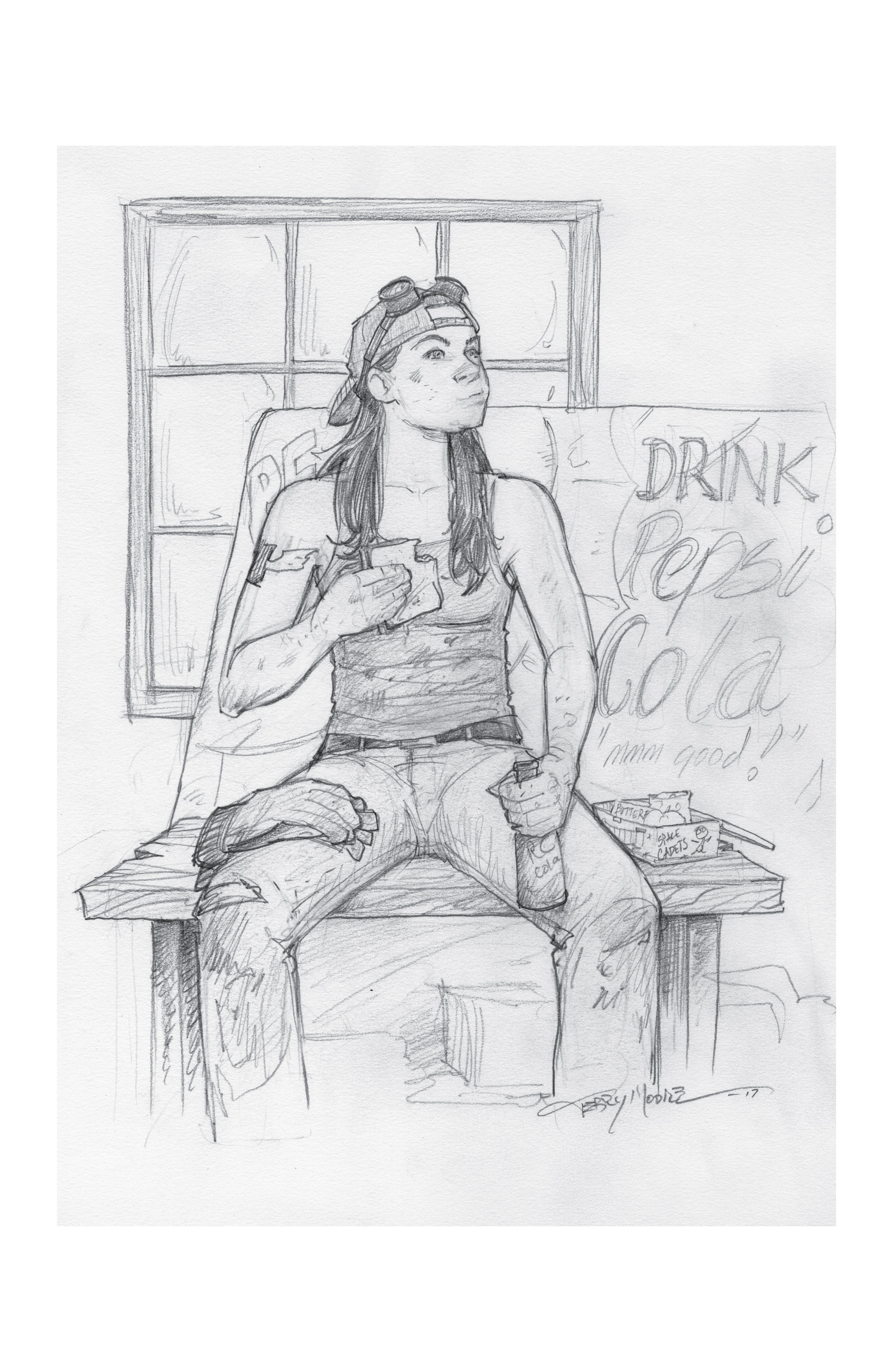 Read online Motor Girl comic -  Issue #6 - 23