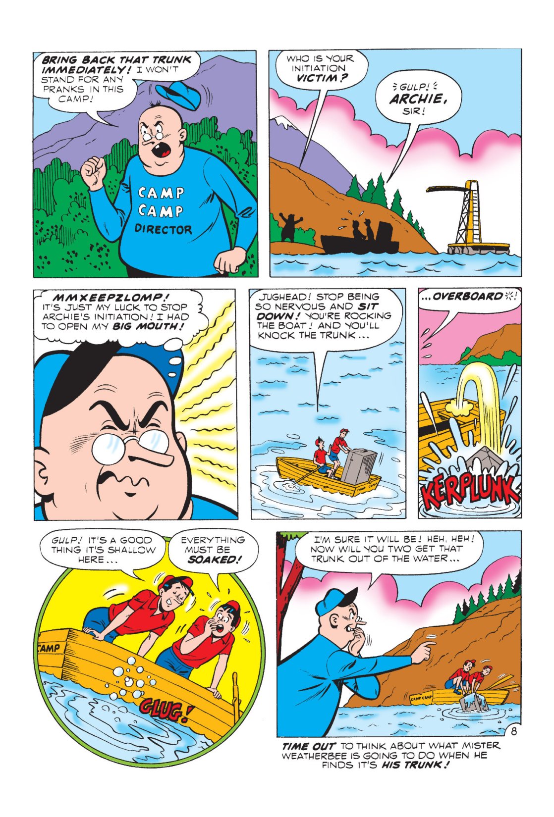 Read online Archie's Camp Tales comic -  Issue # TPB - 12