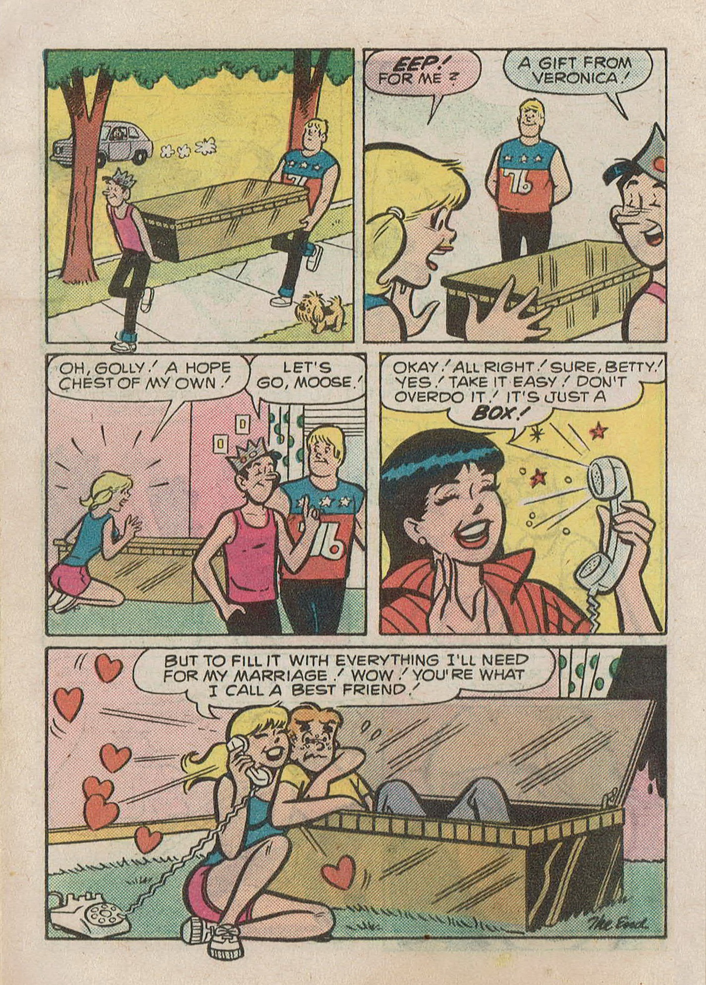 Read online Betty and Veronica Digest Magazine comic -  Issue #26 - 34