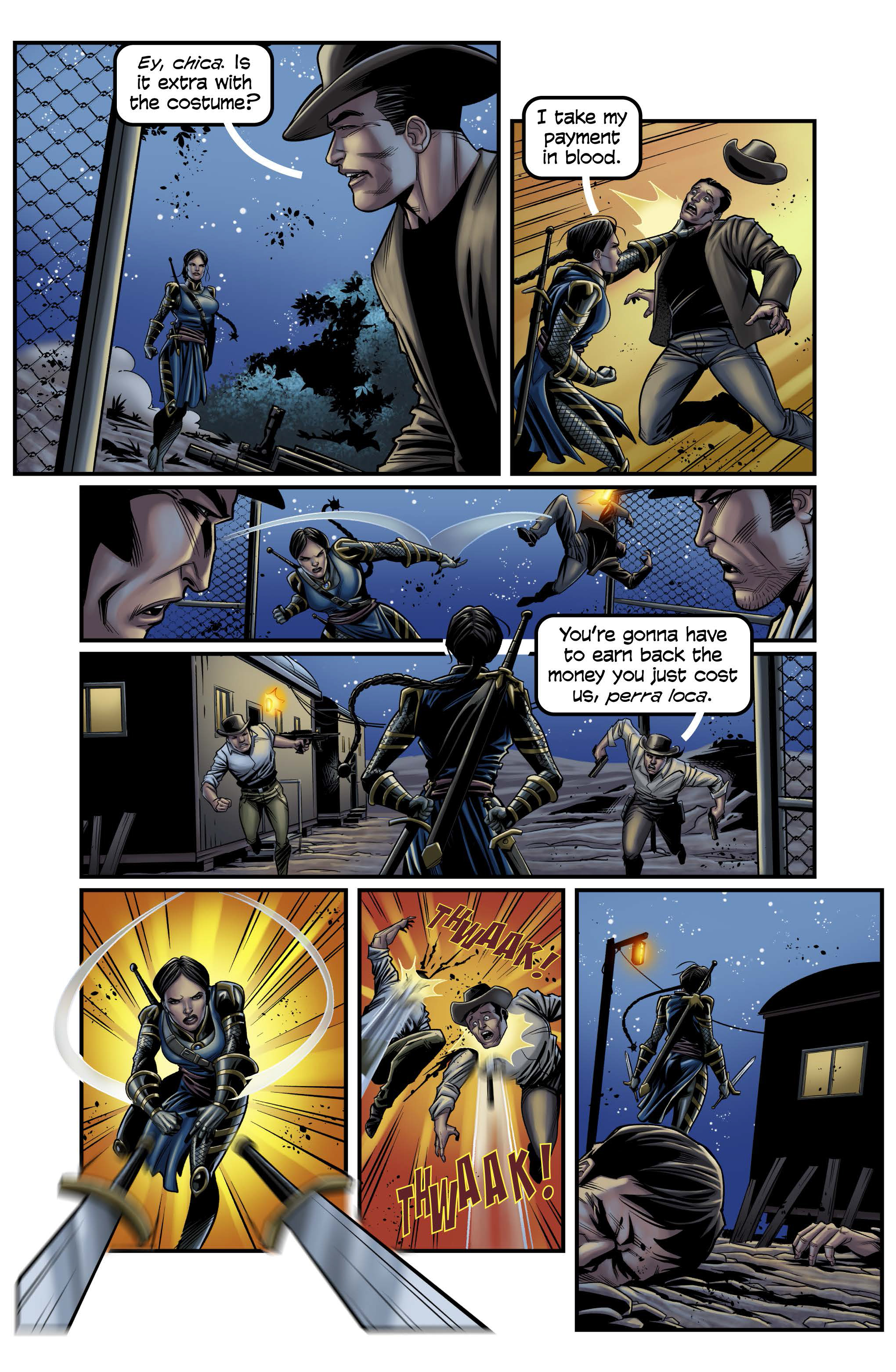 Read online War Angels: Raven: Coyote comic -  Issue # Full - 6