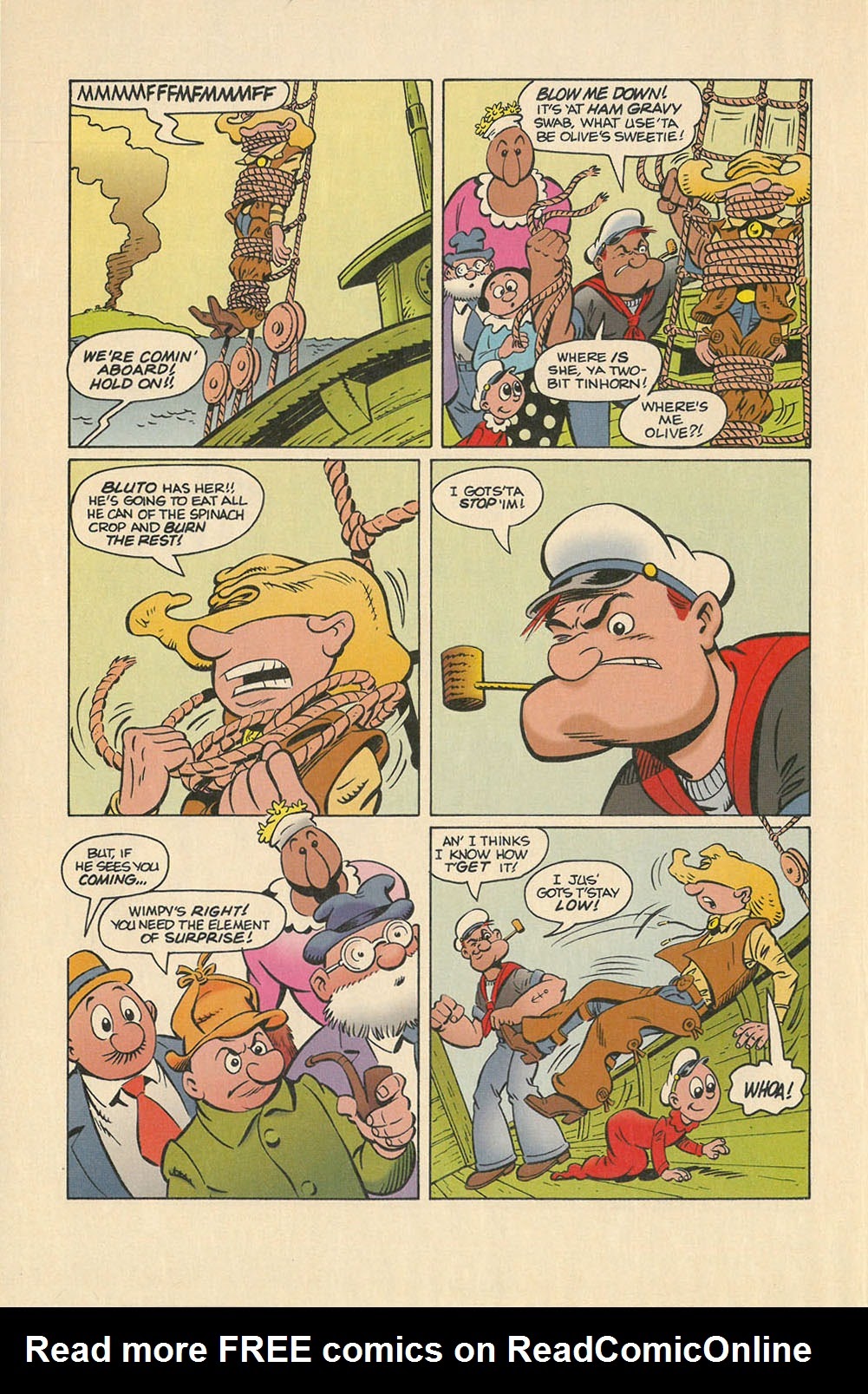 Read online The Wedding of Popeye & Olive comic -  Issue # Full - 23