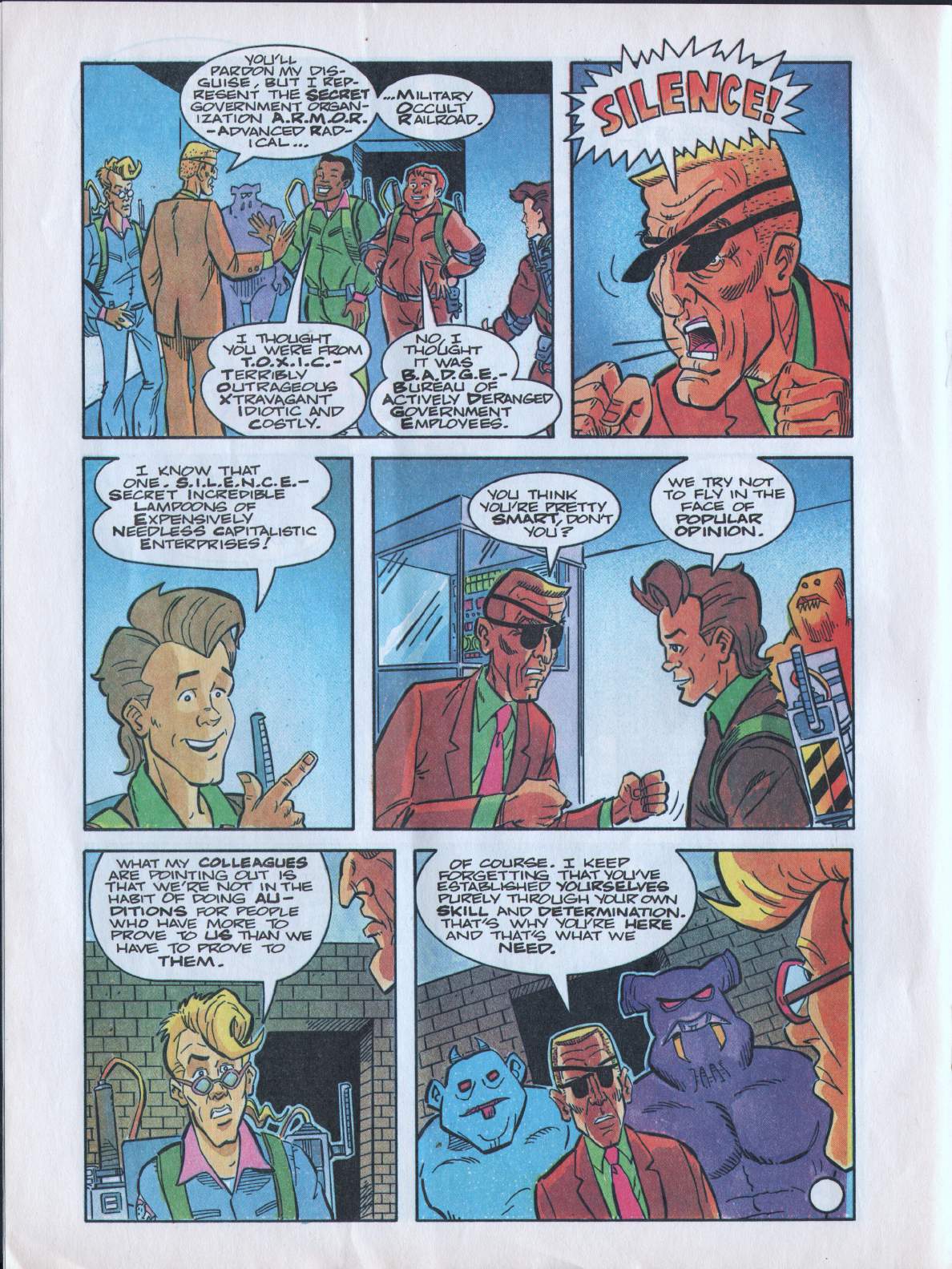 Read online The Real Ghostbusters comic -  Issue #181 - 2
