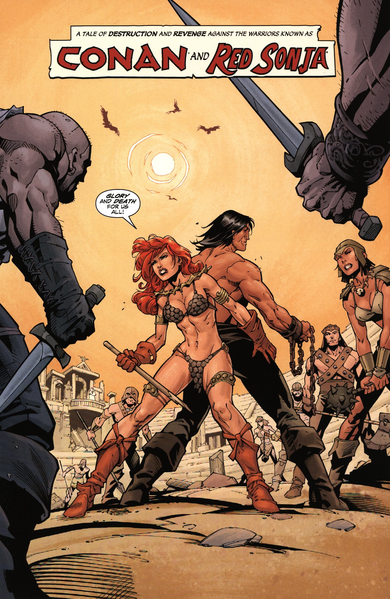 Read online Conan Red Sonja comic -  Issue #3 - 4