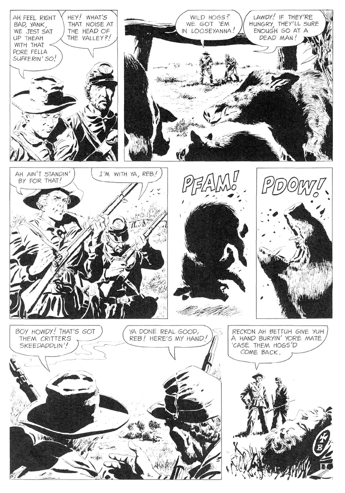 Read online Blazing Combat comic -  Issue #1 - 14